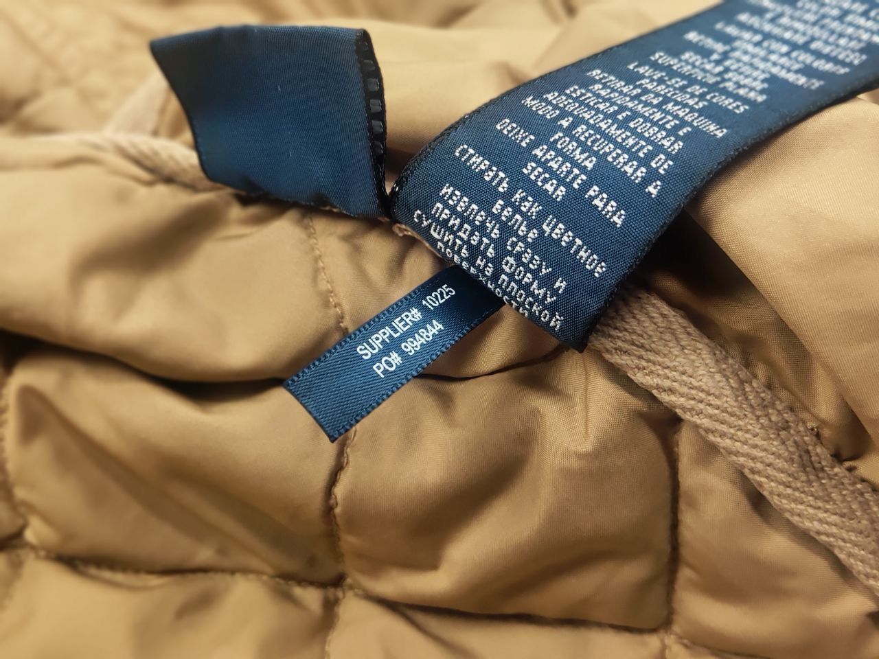 Ralph Lauren Rare Vintage 90's Ralph Lauren Quilted Beige Workwear Jacket Size US S / EU 44-46 / 1 - 19 Thumbnail