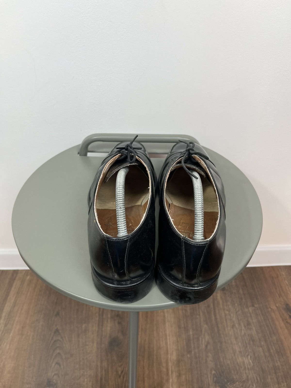 Other James Mark Black Leather Cap Toe Oxford Shoes Men US 10 Size US 10 / EU 43 - 5 Thumbnail