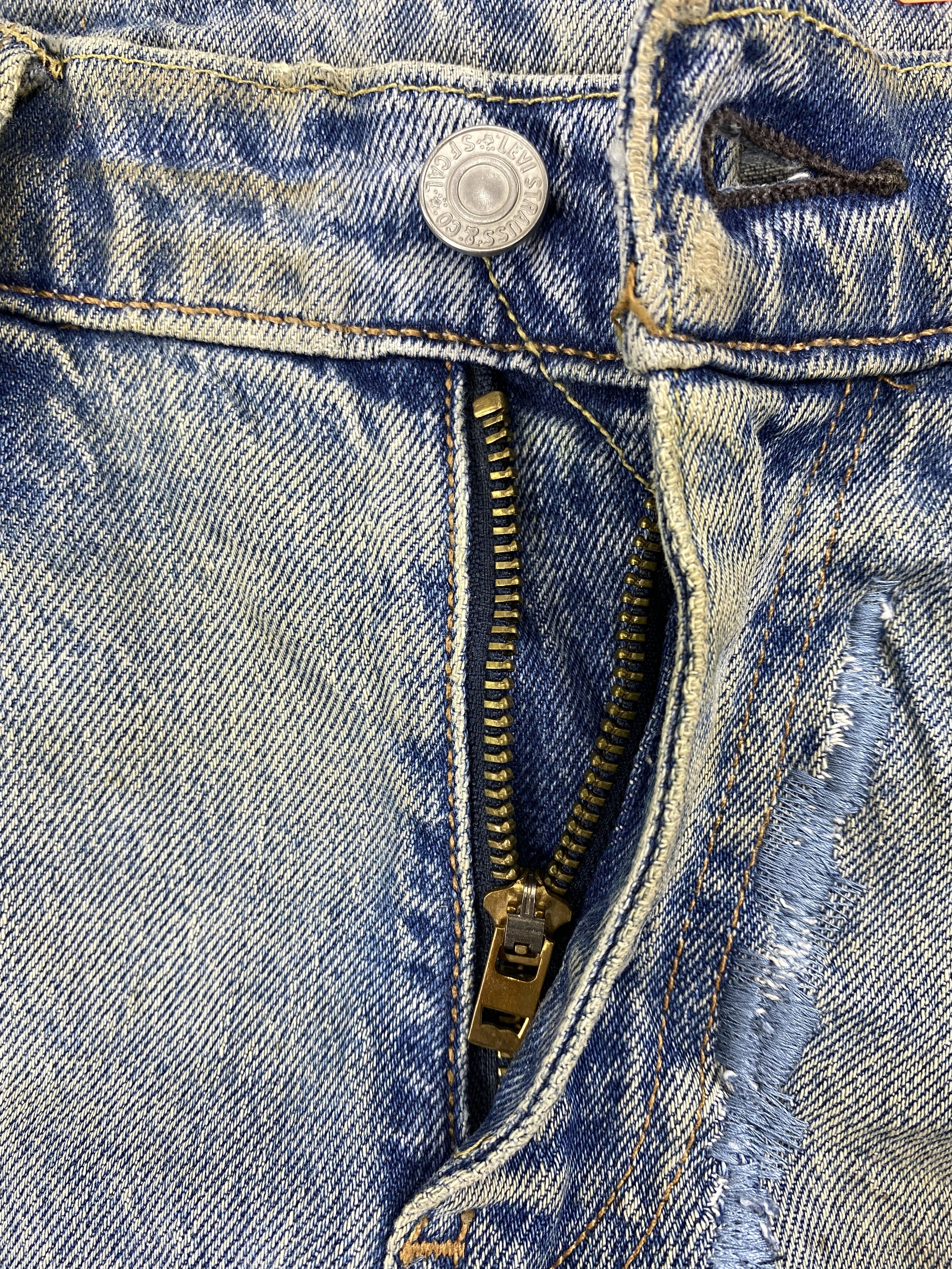 Levi's Dirty Used Blue Levi's 511 Jeans 32x26 Denim -SJ090 Size US 32 / EU 48 - 6 Thumbnail