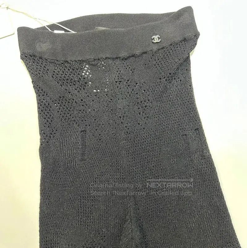 Chanel Chanel Black Casual Pants for Women . Size 23" - 2 Thumbnail