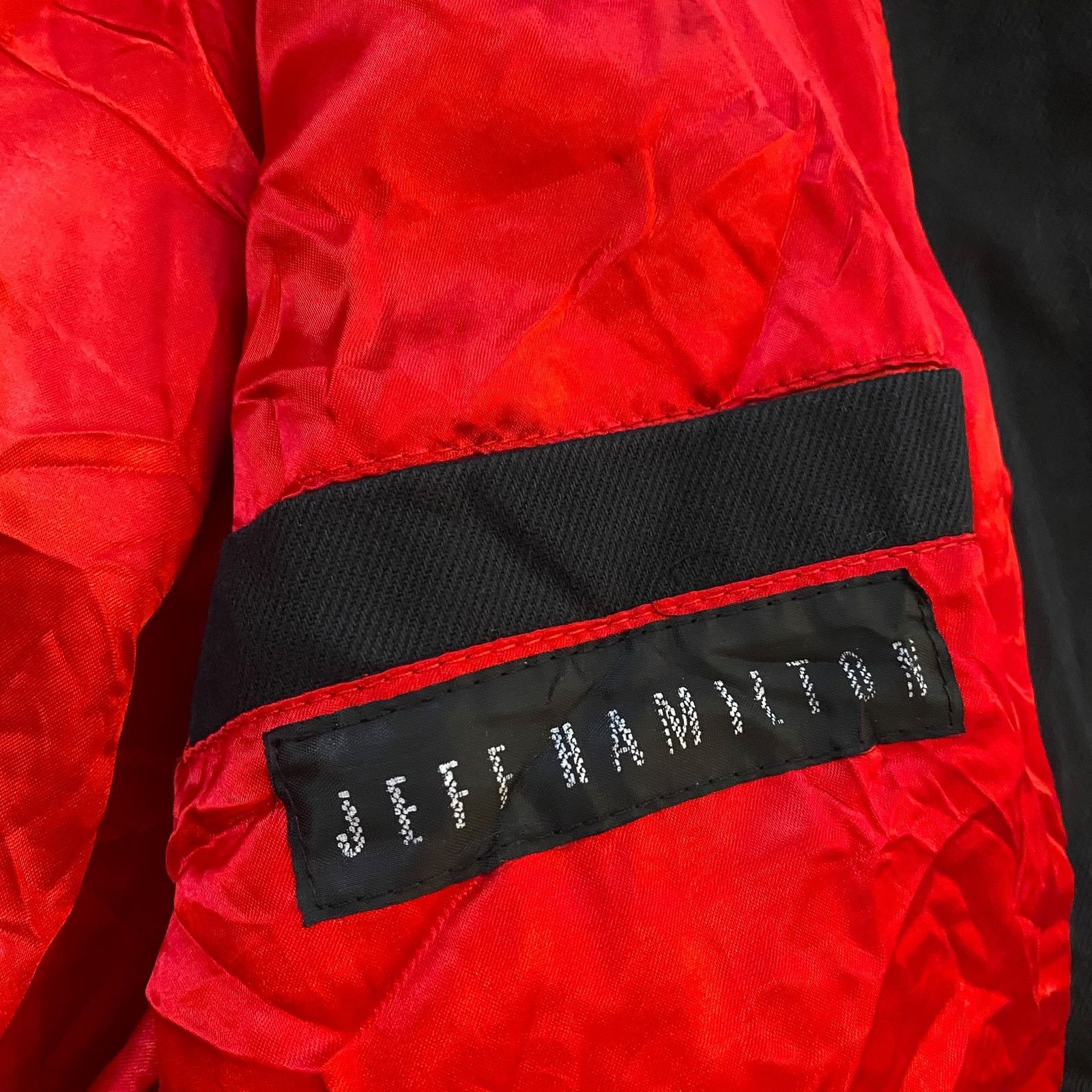 Jeff Hamilton × Vintage Vintage 90s Taz Tasmanian Blitz Jeff Hamilton Leather Jacket Size US L / EU 52-54 / 3 - 11 Thumbnail