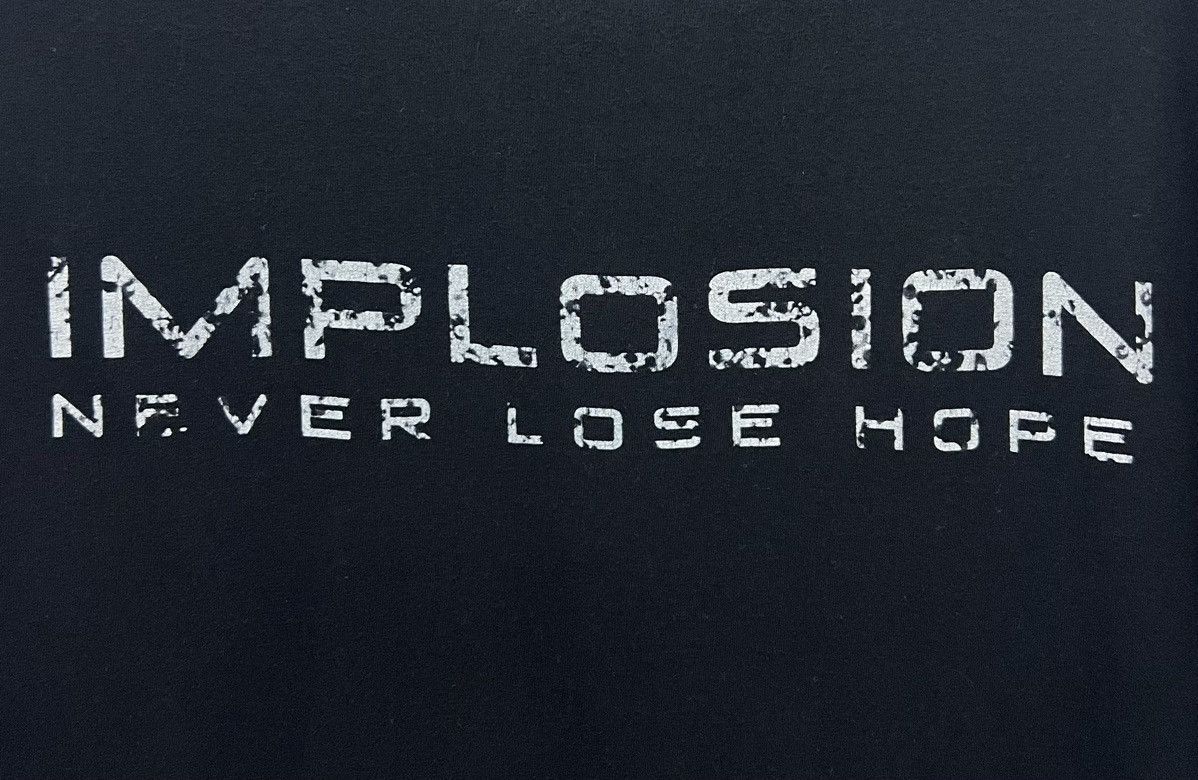 Anime × Gildan × Vintage VINTAGE GILDAN IMPLOSION NEVER LOSE HOPE SHIRT Size US L / EU 52-54 / 3 - 4 Thumbnail