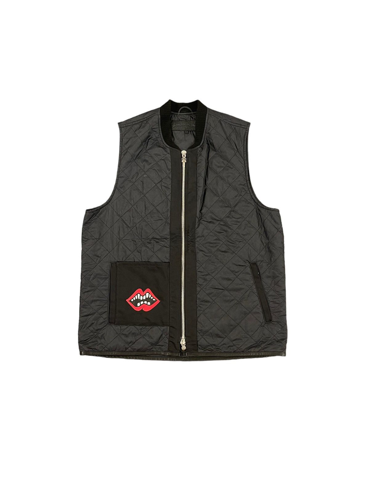 Chrome Hearts Matty Boy Mini Plus Motif & Chomper Detailed Vest 