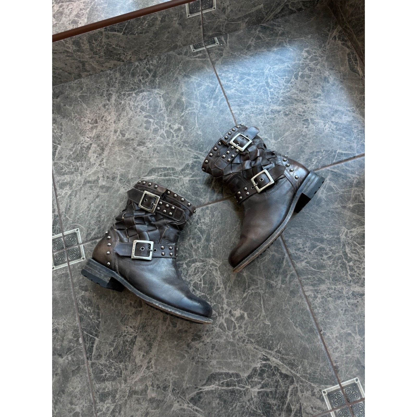 Sendra VTG Sendra Woman Leather Boots 37 Sz 6.5 US Size US 6.5 / IT 36.5 - 2 Thumbnail
