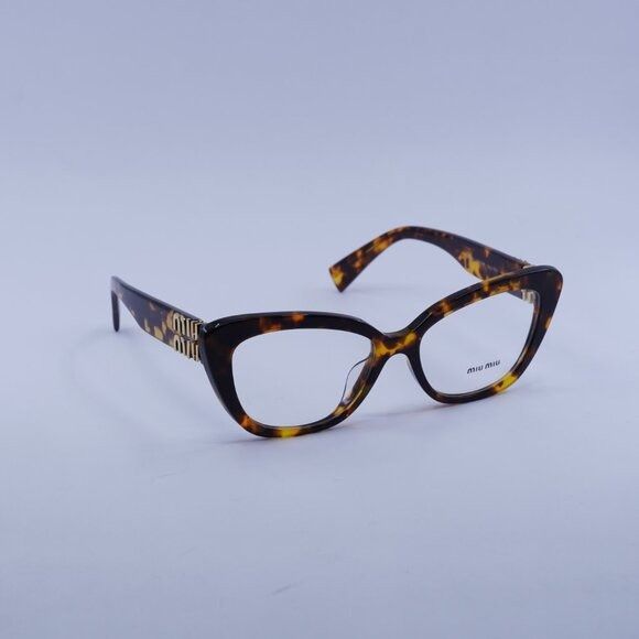 Miu Miu Miu Miu MU05VV VAU1O1 Eyeglasses Honey Havana 53mm Cat Eye Size ONE SIZE - 5 Thumbnail