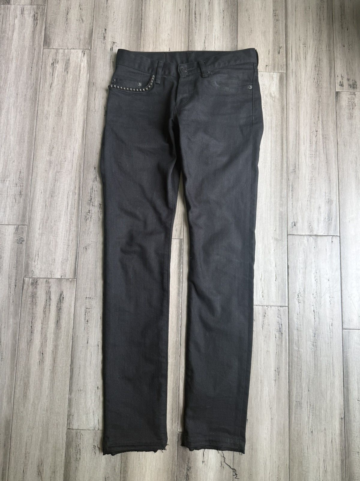 Hysteric Glamour Hysteric Glamour Black Studded Jeans | Grailed