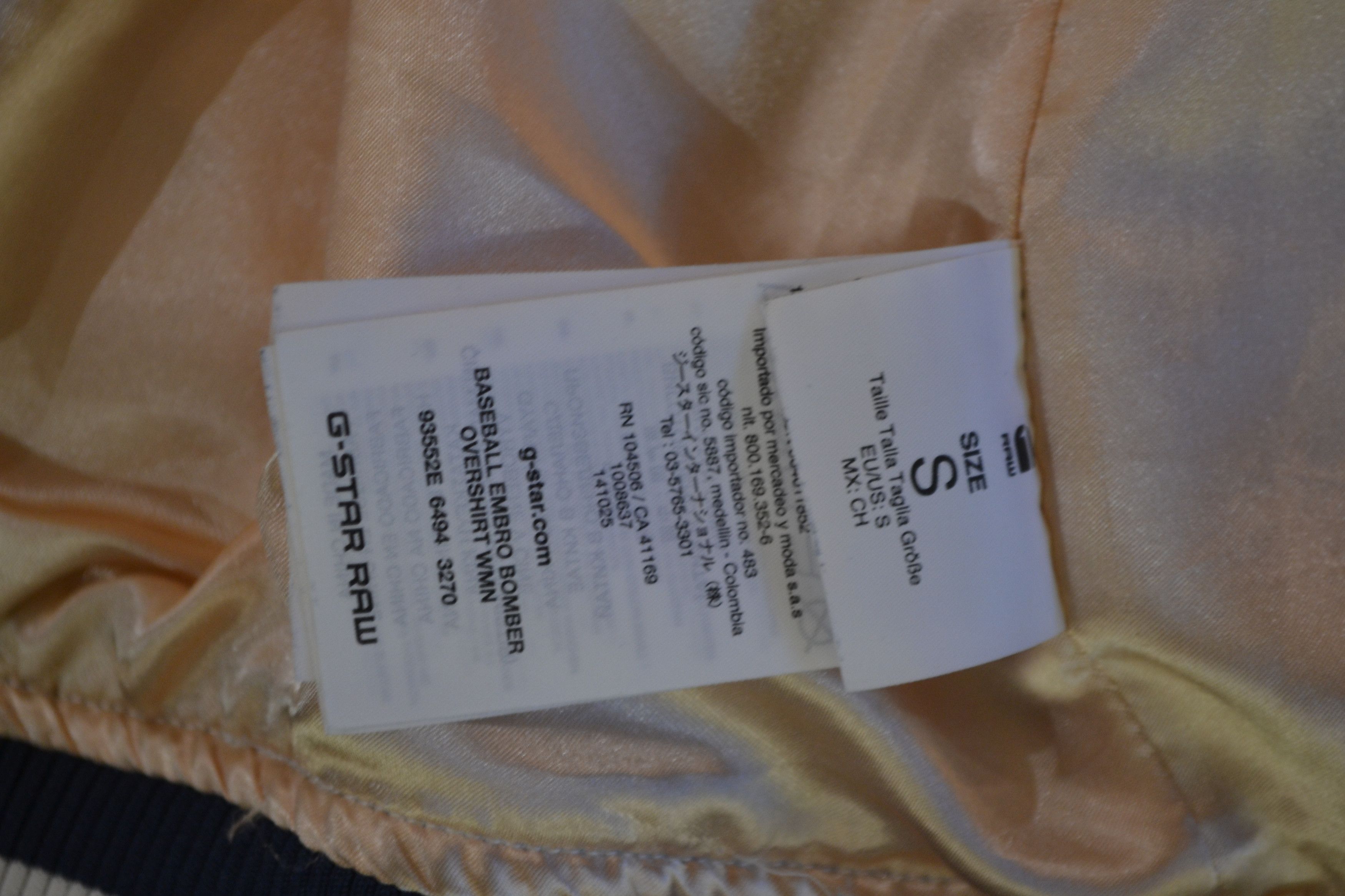 G-Star G-Star Raw Varsity Bomber Jacket – Satin Baseball Style Size US S / EU 44-46 / 1 - 9 Thumbnail