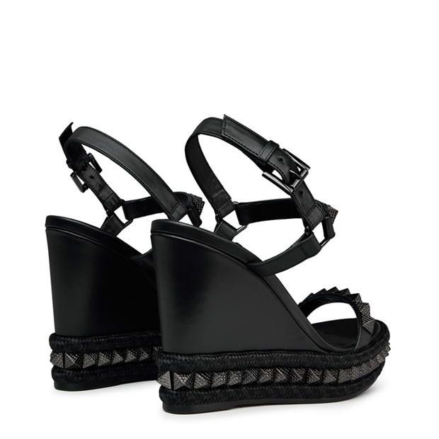 Christian Louboutin Pyraclou 110mm Espadrilles Size US 7 / IT 37 - 5 Thumbnail