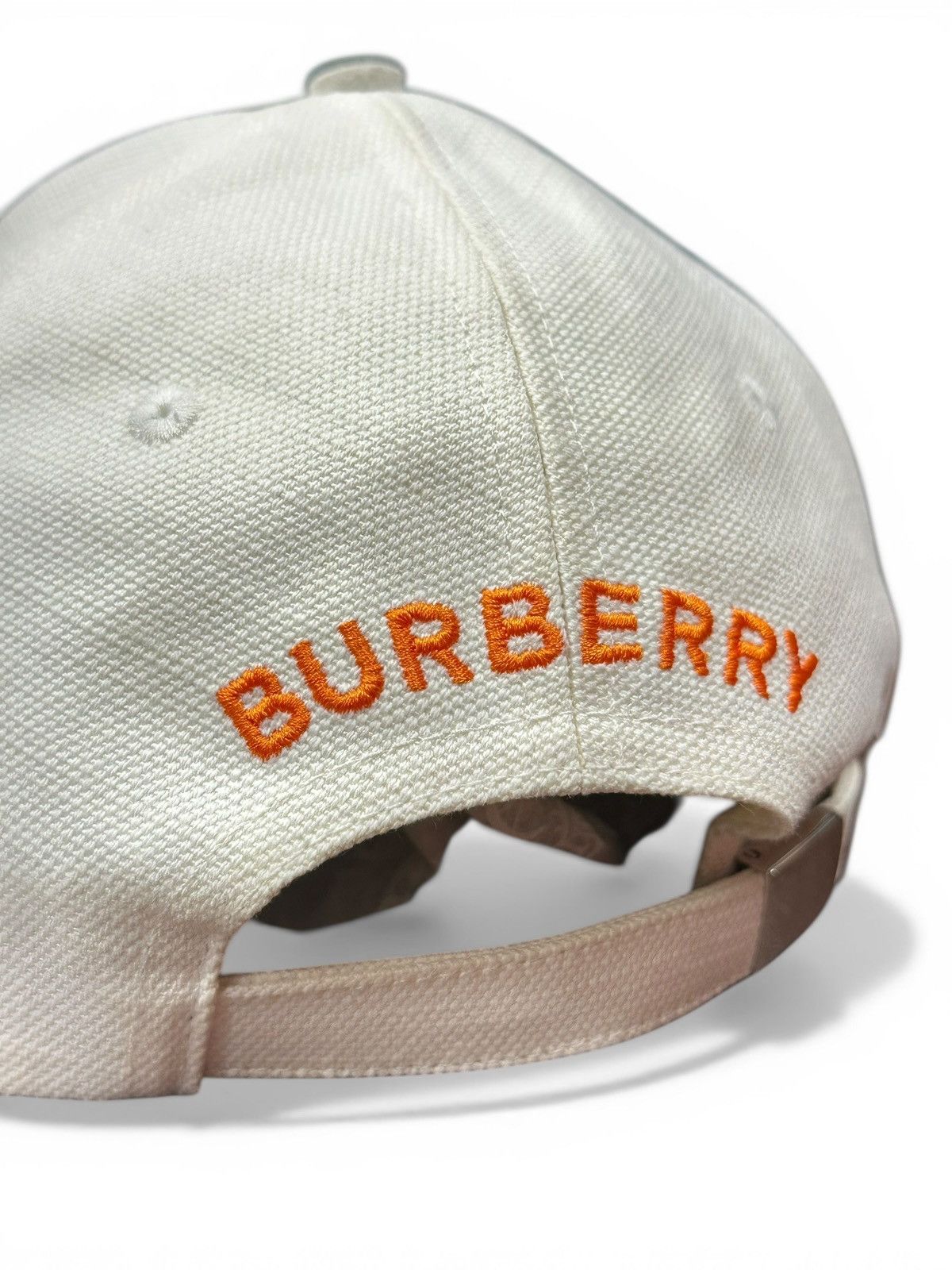 Burberry Burberry EKD Logo Cotton Hat Size ONE SIZE - 7 Thumbnail