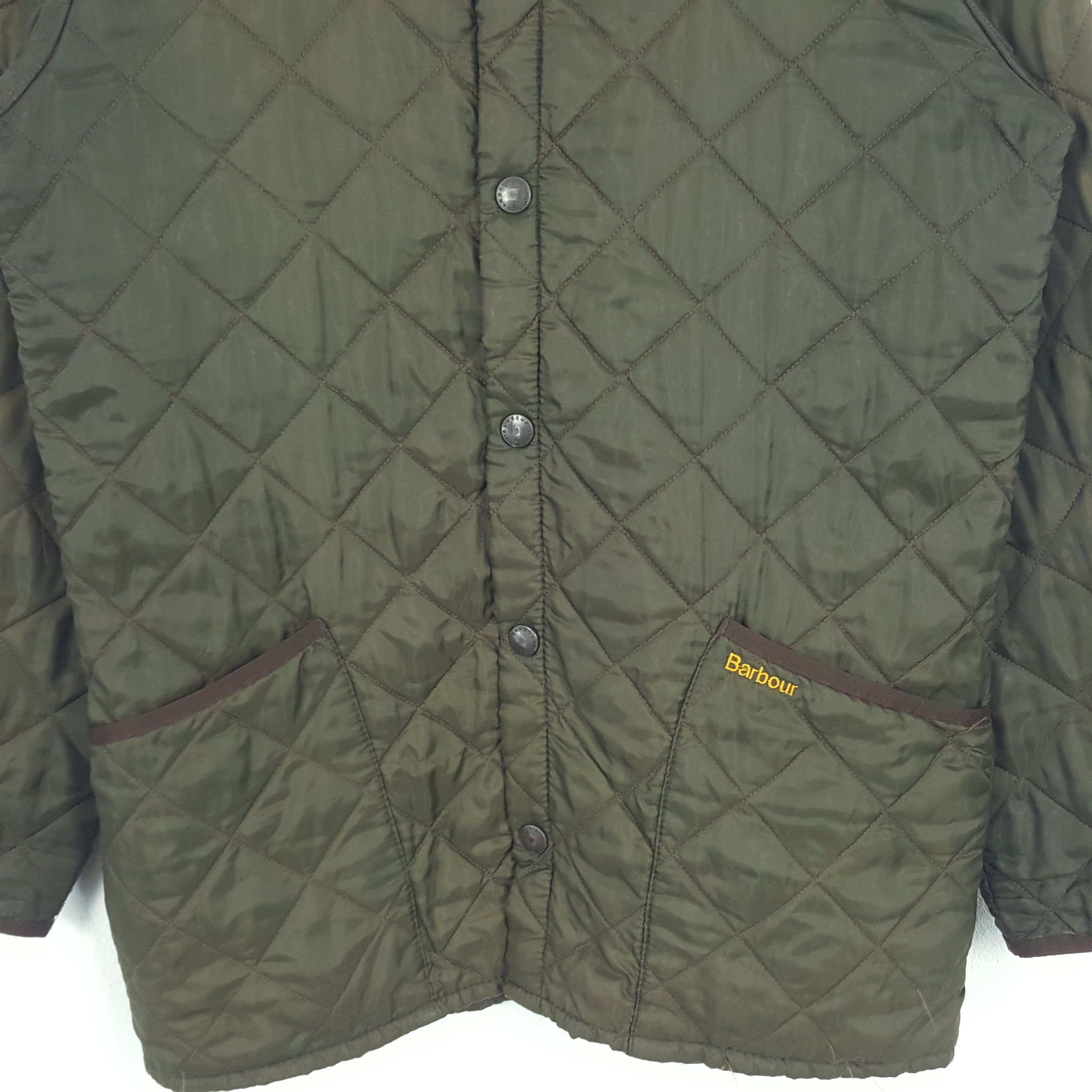 Barbour × Vintage Vintage Barbour Designer Brand Winter Jacket Size US M / EU 48-50 / 2 - 2 Thumbnail