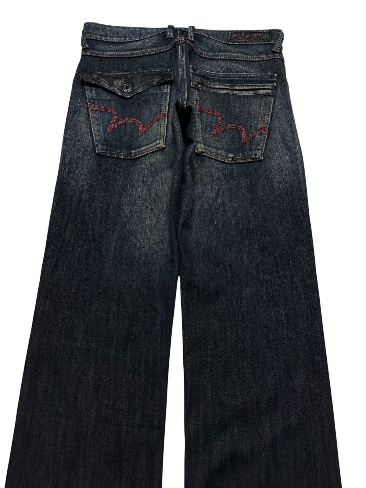 If Six Was Nine EDWIN EDGE WILD FIRE BLANKET PLAID WHISKER CLAWMARK DARK Size US 29 - 13 Thumbnail