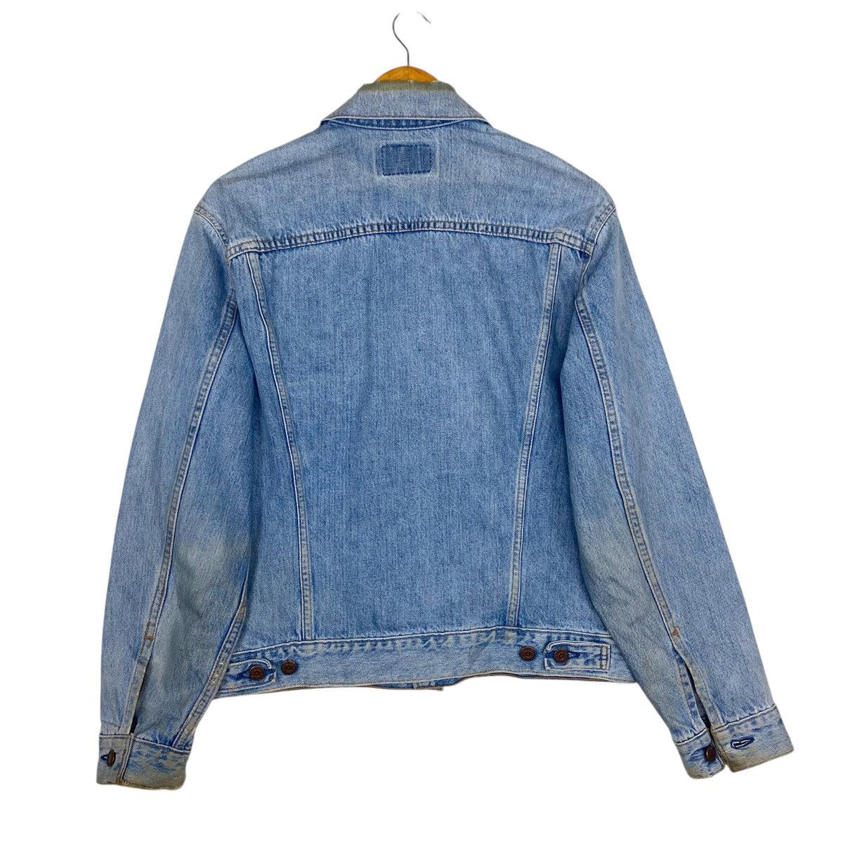 Levi's Vintage Clothing 💥 80s LEVIS VINTAGE DENIM TRUCKER JACKET SUNFADED Size US M / EU 48-50 / 2 - 6 Thumbnail