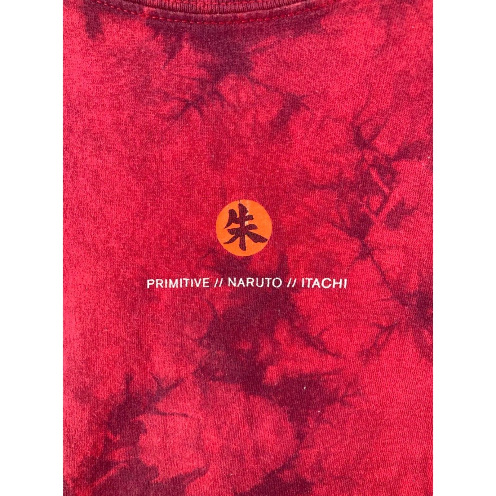 Vintage Naruto Shippuden Red Graphic Anime T-Shirt Mens 2XL Cotton Crew Neck Short Sleeve Size US XXL / EU 58 / 5 - 5 Thumbnail
