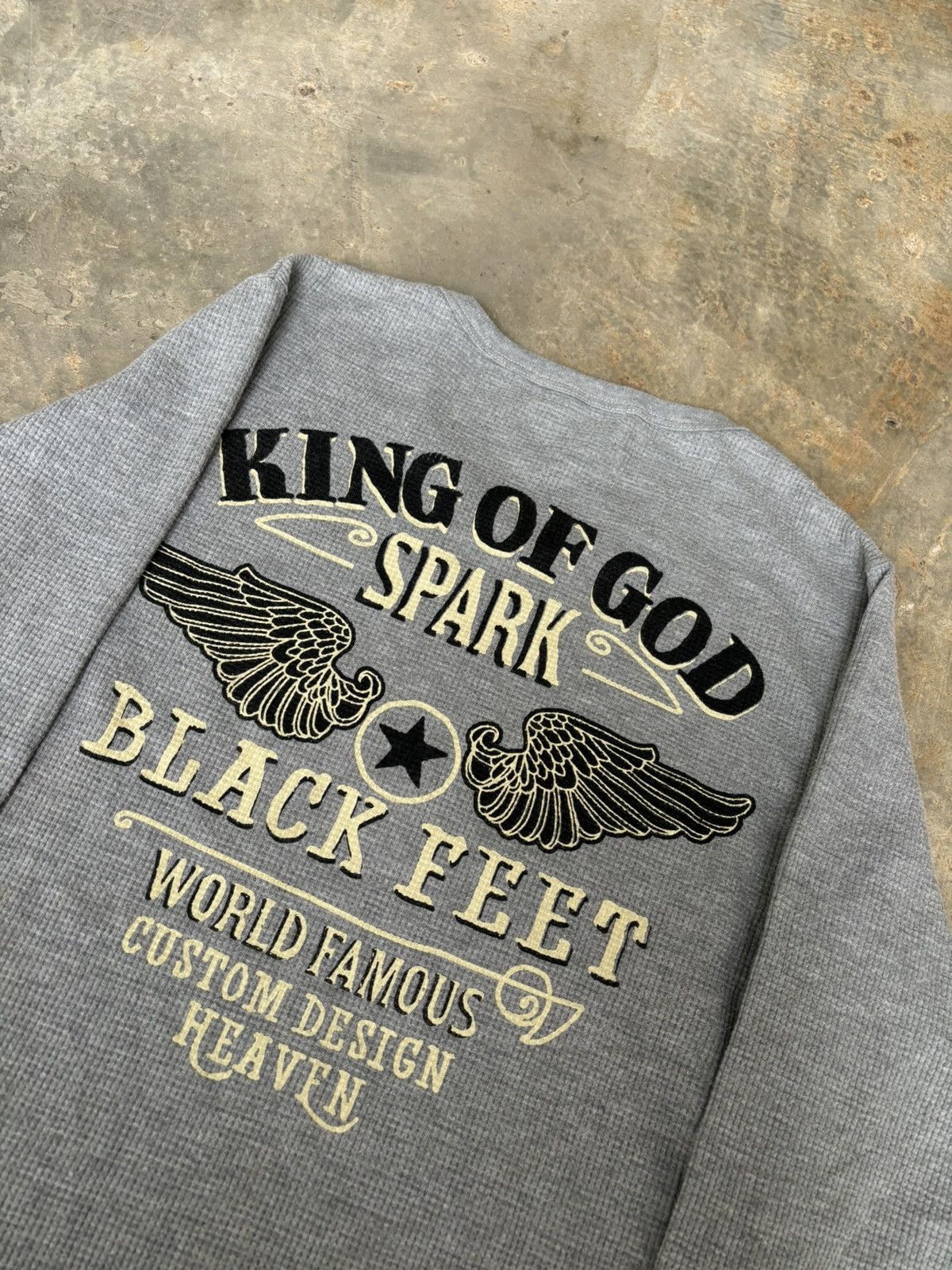 Hysteric Glamour Y2k King Of god Spark Black feet Longsleeve Size US M / EU 48-50 / 2 - 5 Thumbnail