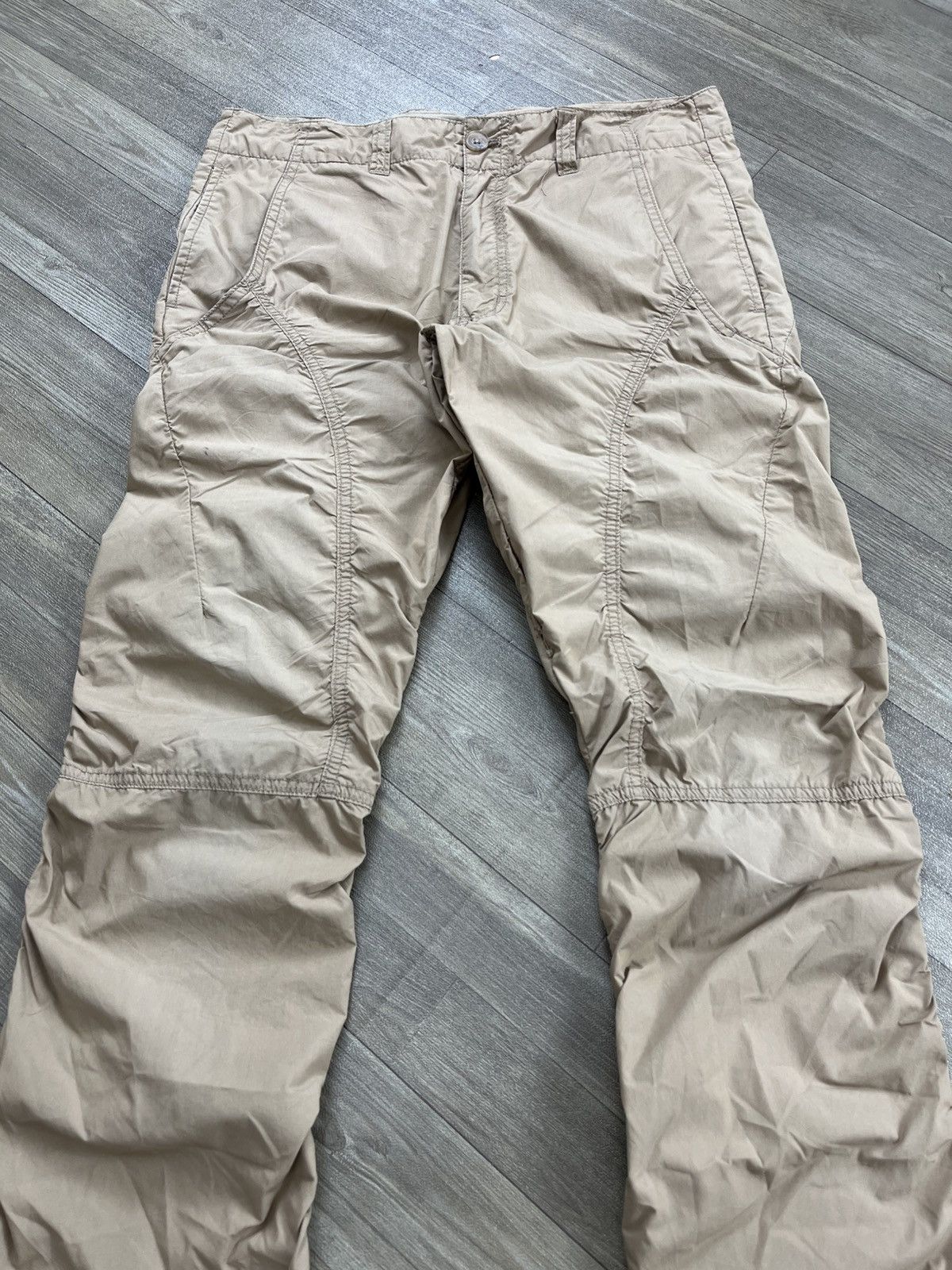 Tornado Mart 2000s Tornado Mart Japan Ruched Slim Fit Pants Lgb Style Y2K Size US 31 - 2 Thumbnail