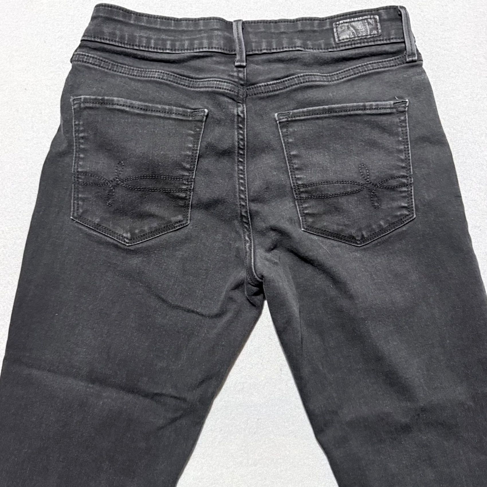 Denizen DENIZEN by Levi's Jeans Women's Black Denim Low-Rise Cropped Cuffed - 6 Size 28" / US 6 / IT 42 - 4 Thumbnail
