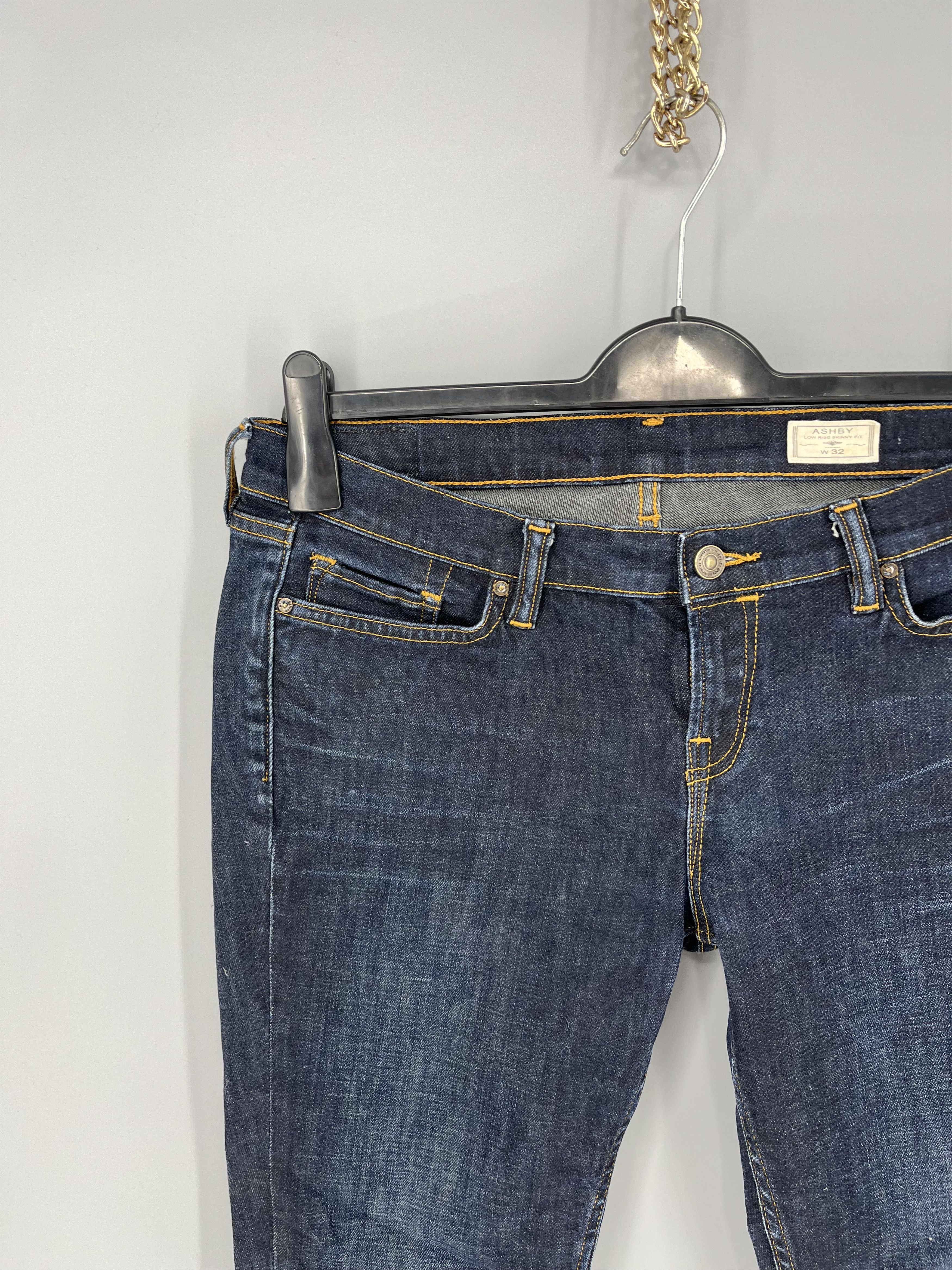 Allsaints Allsaints Rinse Skinny Runner mens jeans y2k luxury Size US 32 / EU 48 - 2 Thumbnail