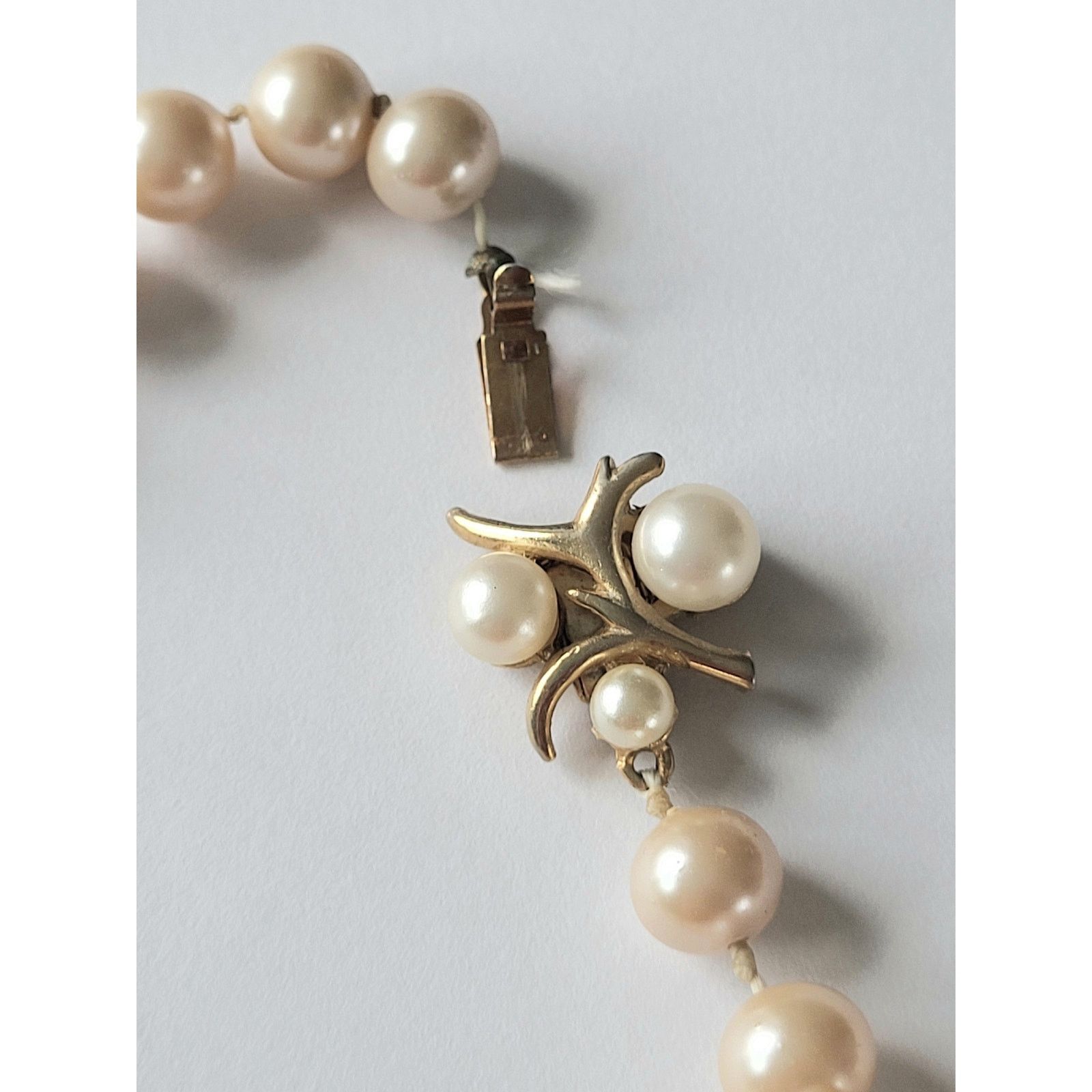 Other Vintage Pearl Necklace 31 Inch Size ONE SIZE - 5 Thumbnail
