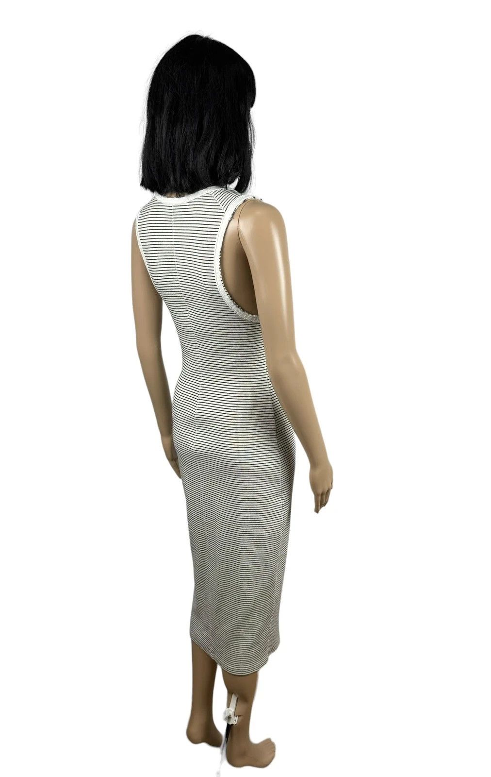 Allsaints Allsaints Alicia Striped Bodycon Dress Full Zip UK12 EU40 Size M / US 6-8 / IT 42-44 - 8 Thumbnail