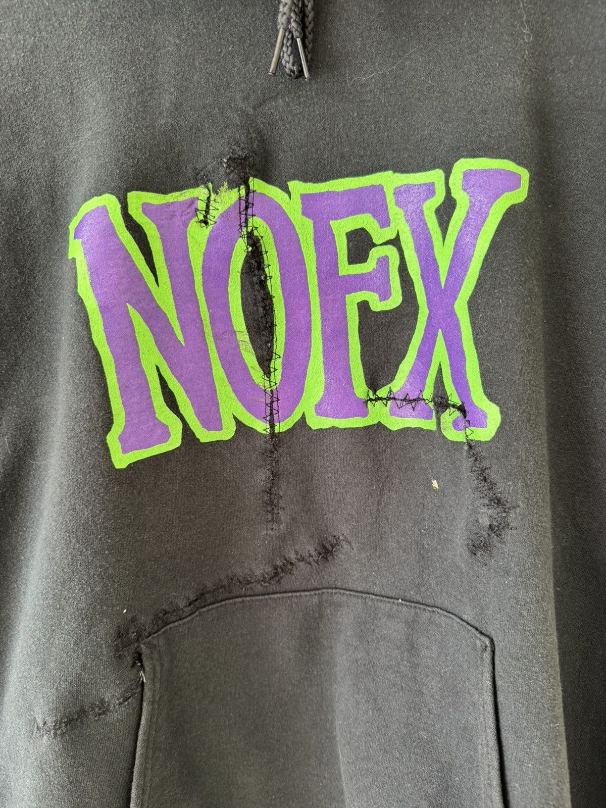 Band Tees VINTAGE 90’S NOFX FAT WRECK CHORDS HOODIE Size US XL / EU 56 / 4 - 9 Thumbnail