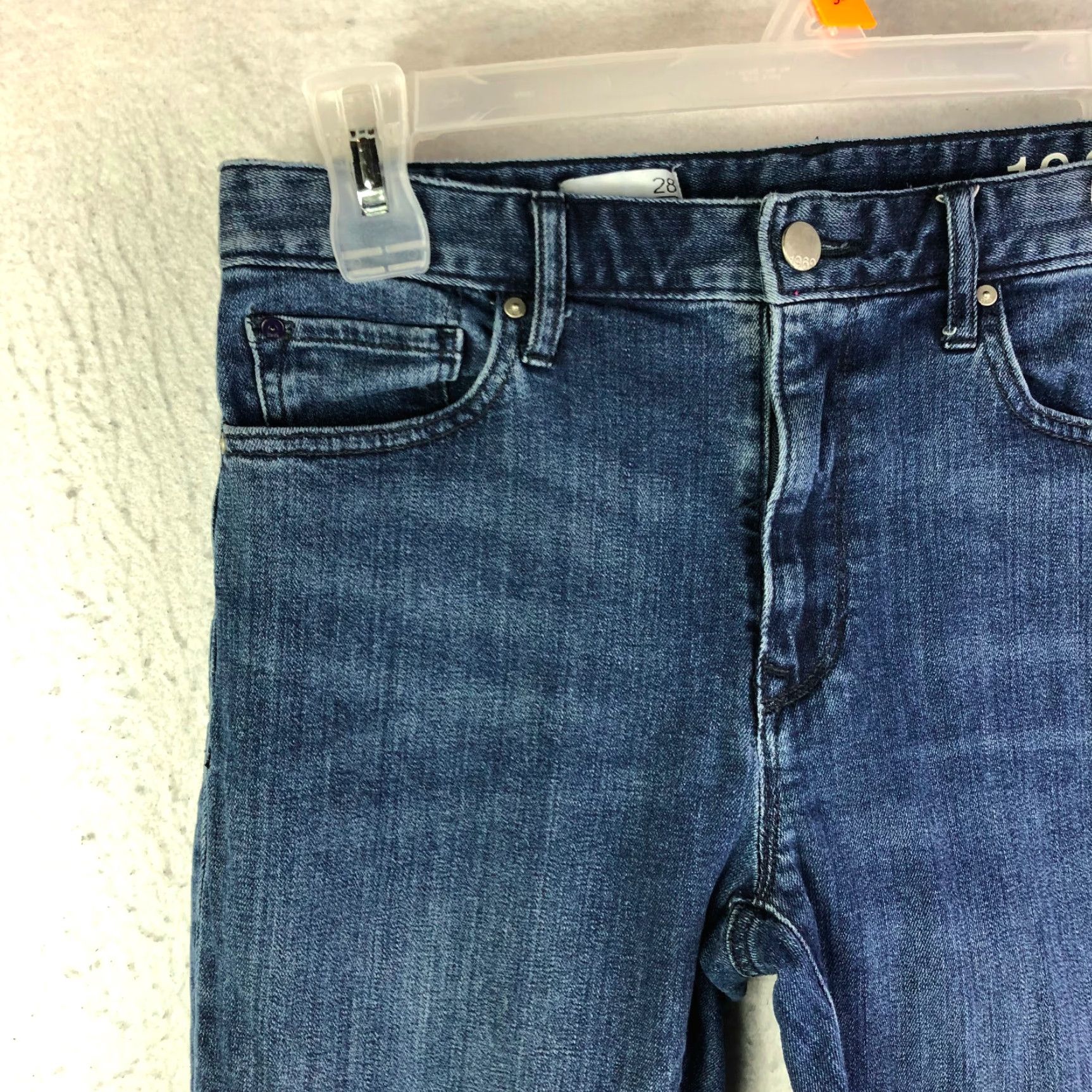 Gap Gap 1969 Always Skinny High Rise Juniors Size 28 Medium Wash Blue Denim Jeans Jeans Women Size 28" / US 6 / IT 42 - 2 Thumbnail
