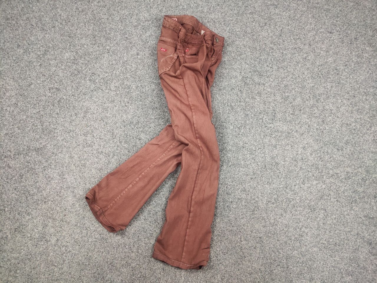Miss Sixty Vintage Miss Sixty Y2K Style Flared Denim brown Jeans Size 24" / US 00 / IT 34 - 3 Thumbnail