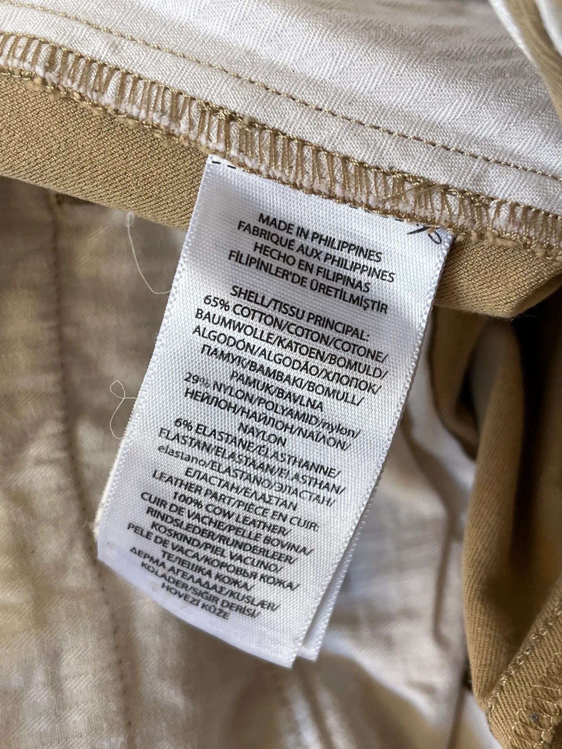 Polo Ralph Lauren Polo Ralph Lauren Chinos Women’s Pants Sz 8 / S 2018 Beige Size 30" / US 8 / IT 44 - 10 Thumbnail