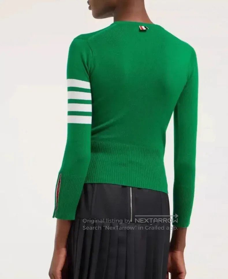 Thom Browne Thom Browne Cashmere Crewneck Cardigan Size M / US 6-8 / IT 42-44 - 7 Thumbnail