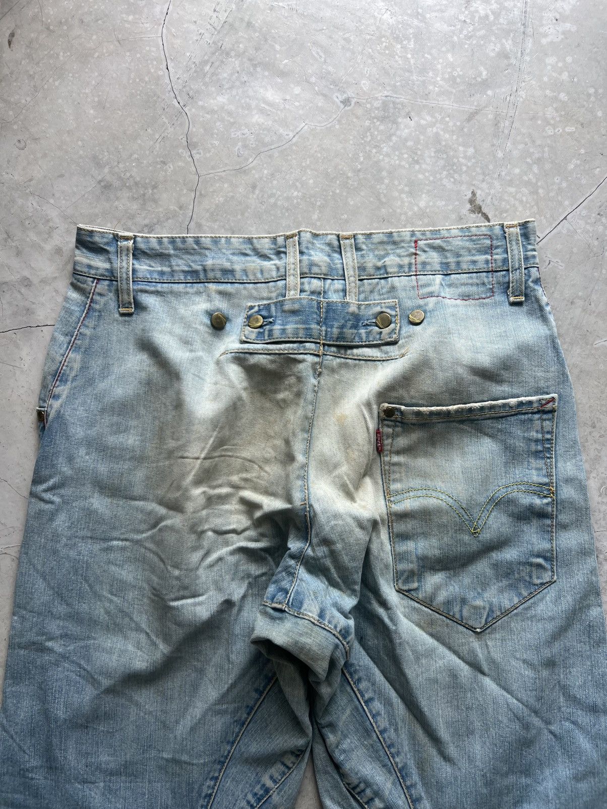 Levi's Levis Engineered Jeans Buckle Back Tag W31 Actual 32x33.5