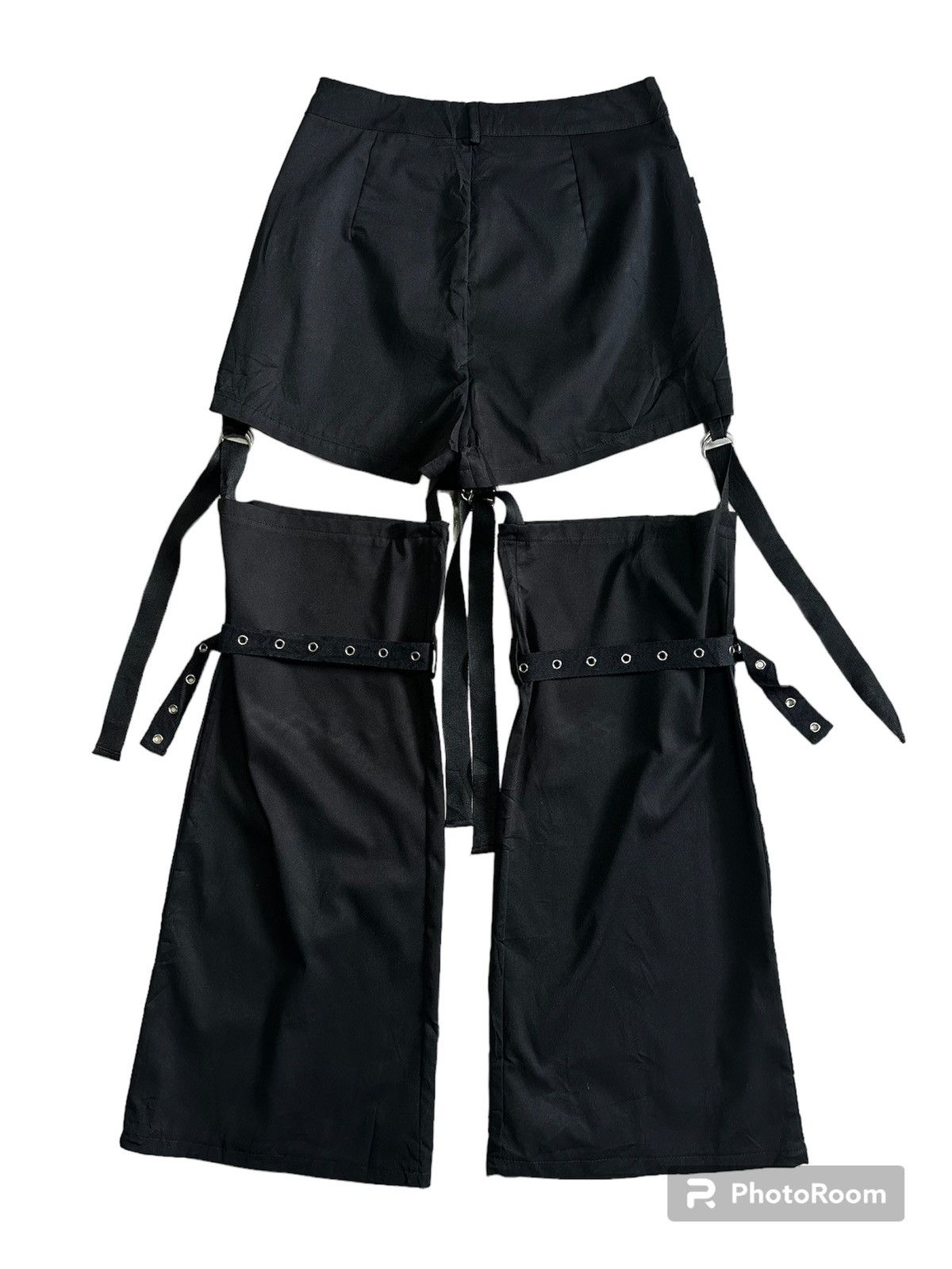 Japanese Brand ROMWE PUNK PANTS Size 28" / US 6 / IT 42 - 2 Thumbnail