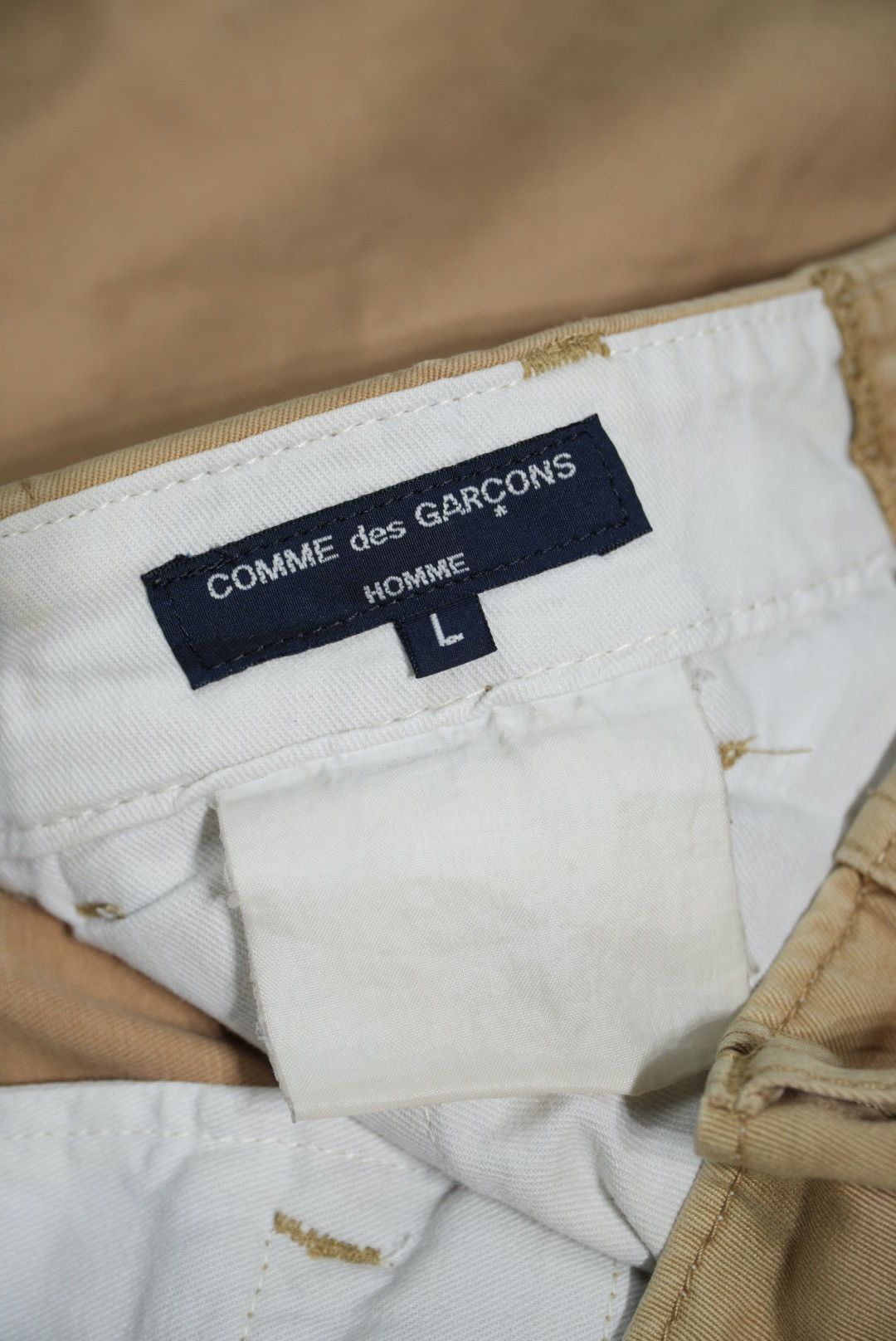 Comme des Garcons Homme Comme des Garcons Homme Brown Pants Size US 35 - 5 Thumbnail