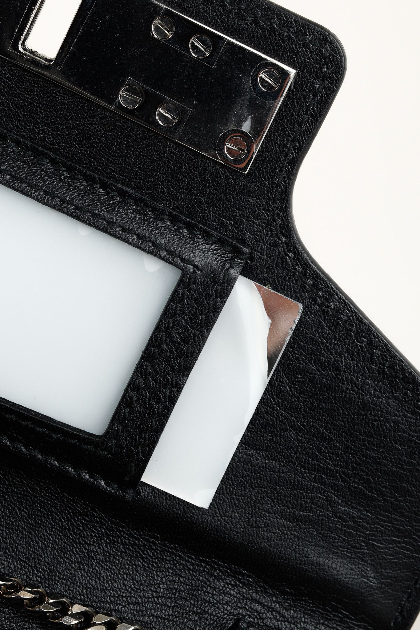 Proenza Schouler Proenza Schouler PS11 Oil Slick Leather Chain Wallet Size ONE SIZE - 12 Thumbnail