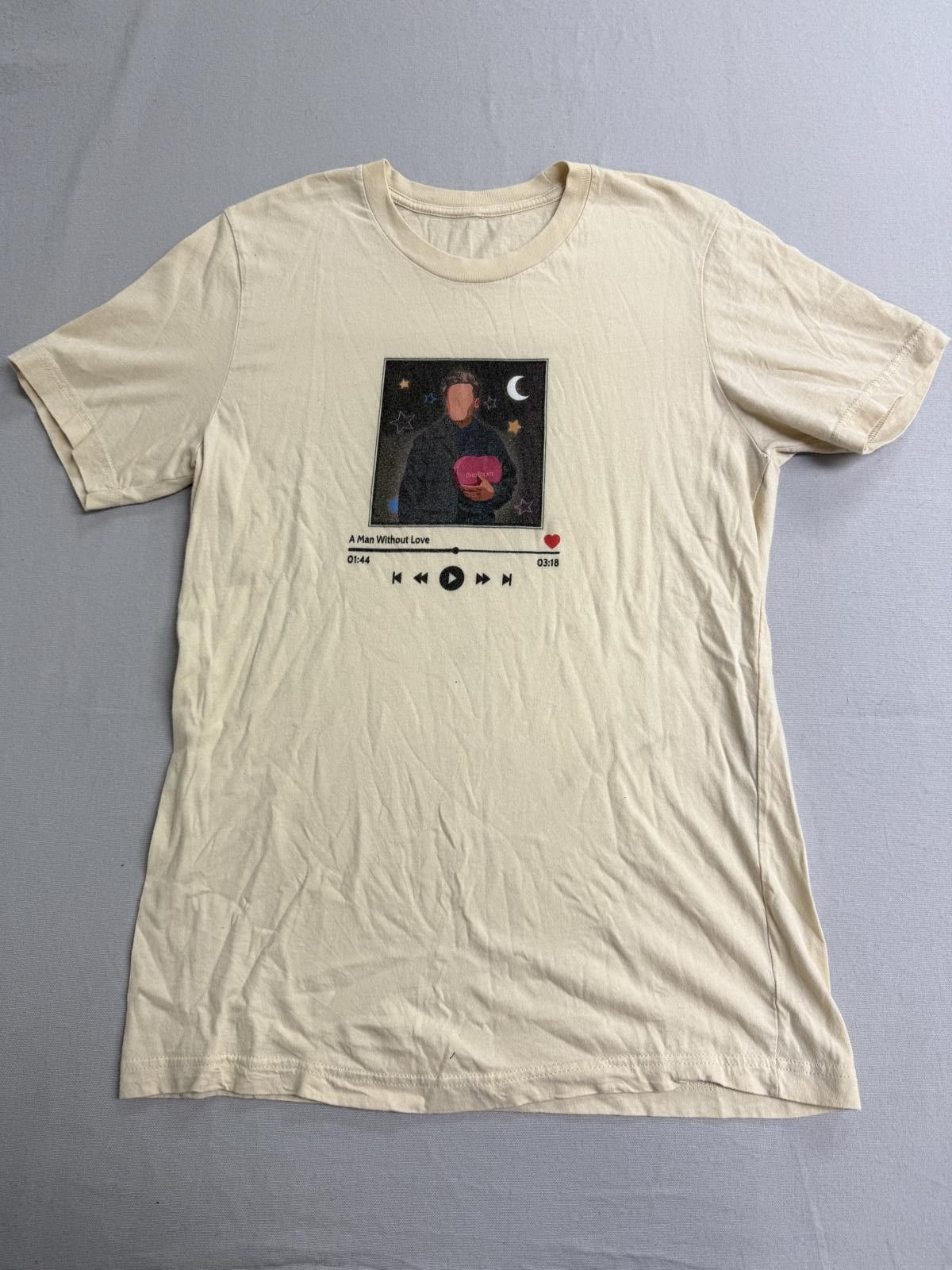 Other A Man Without Love T-shirt Chocolates Youtube Video - M Size US M / EU 48-50 / 2 - 1 Thumbnail