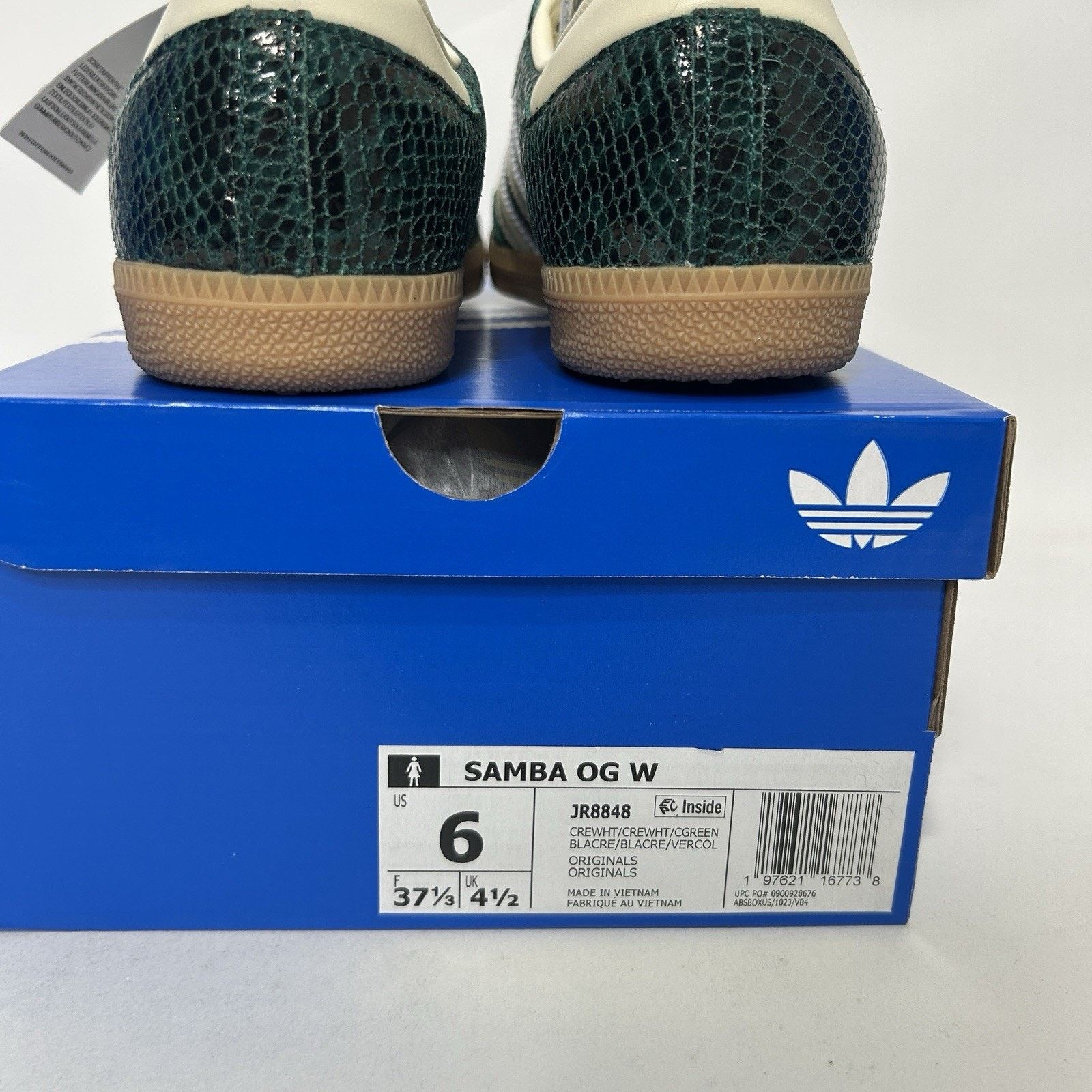 Adidas adidas Samba OG Snakeskin Pack - “Collegiate Green” JR8848 Size US 6 / IT 36 - 5 Thumbnail