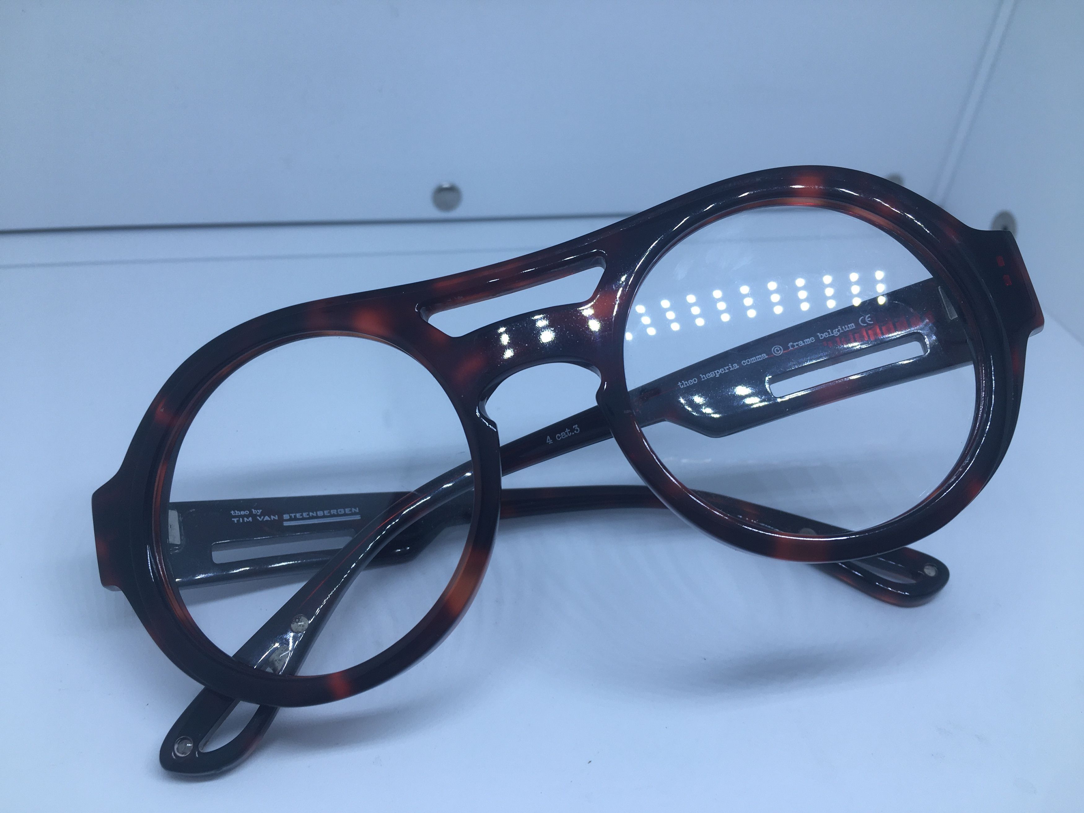 THEO Tortoise Round Eyeglasses Frame