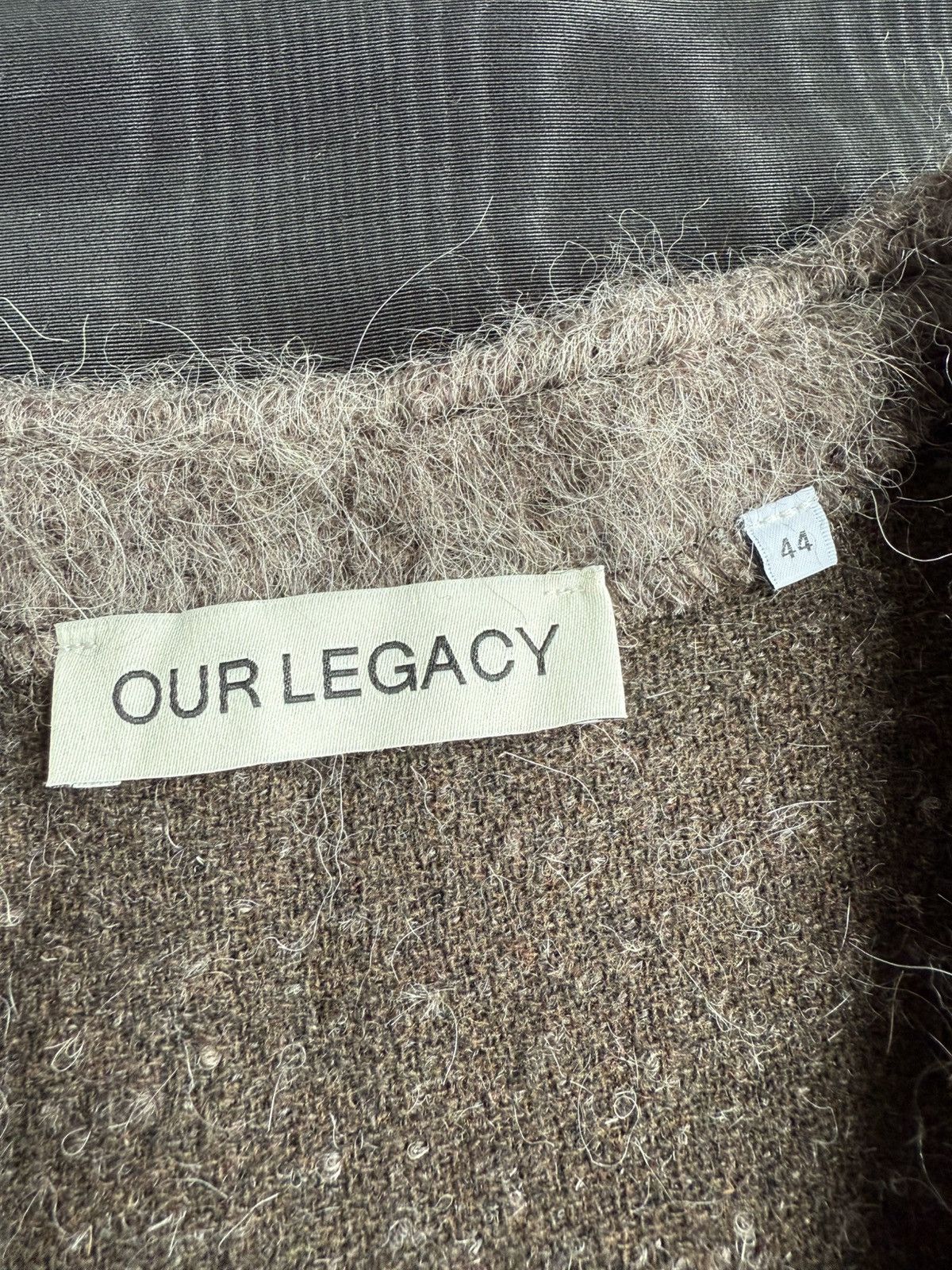 Our Legacy Grail Our Legacy mole grey mohair cardigan 44 grail Size US M / EU 48-50 / 2 - 17 Thumbnail