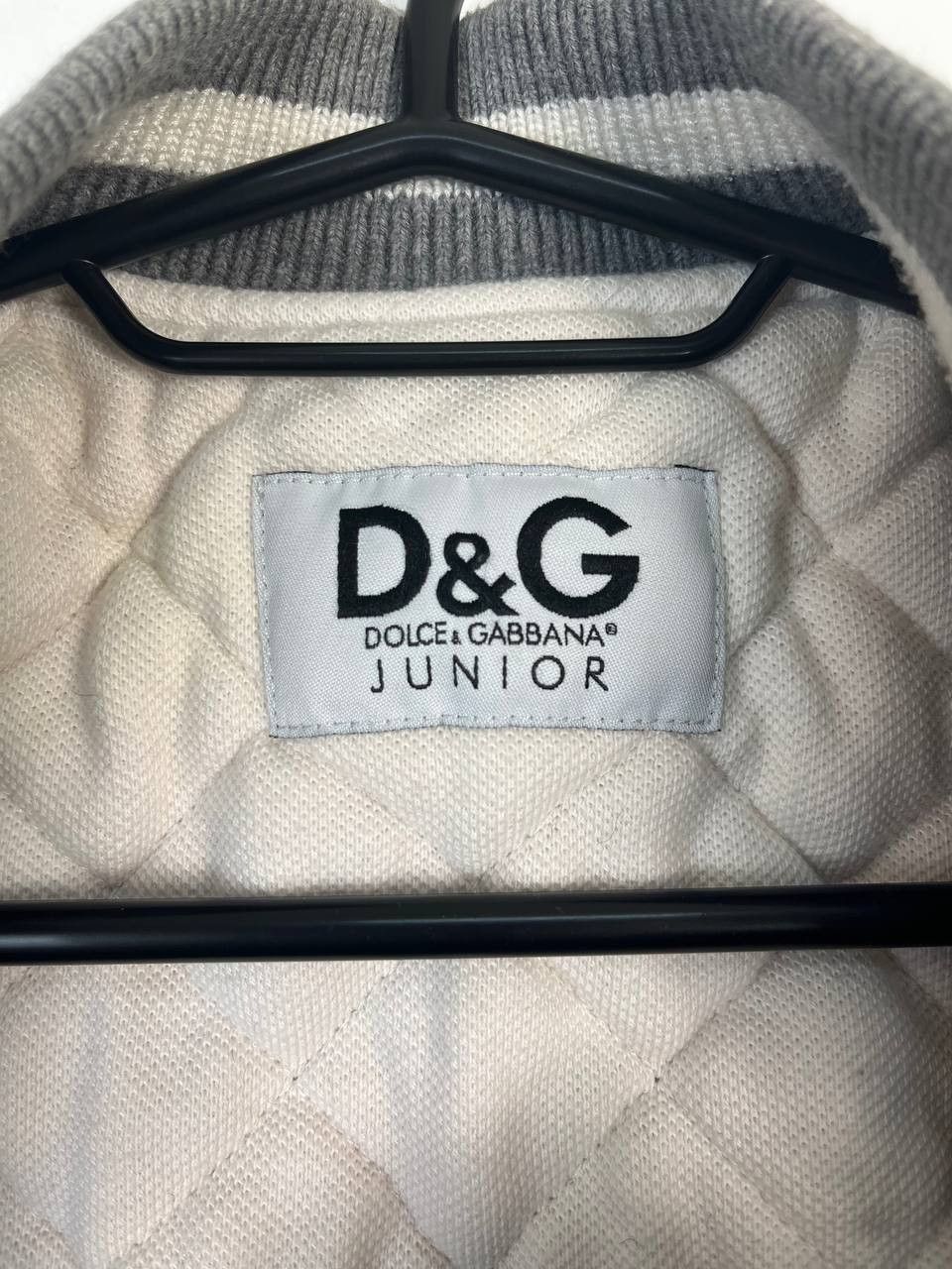 Dolce & Gabbana D&G Dolce & Gabbana Wool Bomber Jacket Grey 2001 Size XXS Size US XXS / EU 40 - 2 Thumbnail