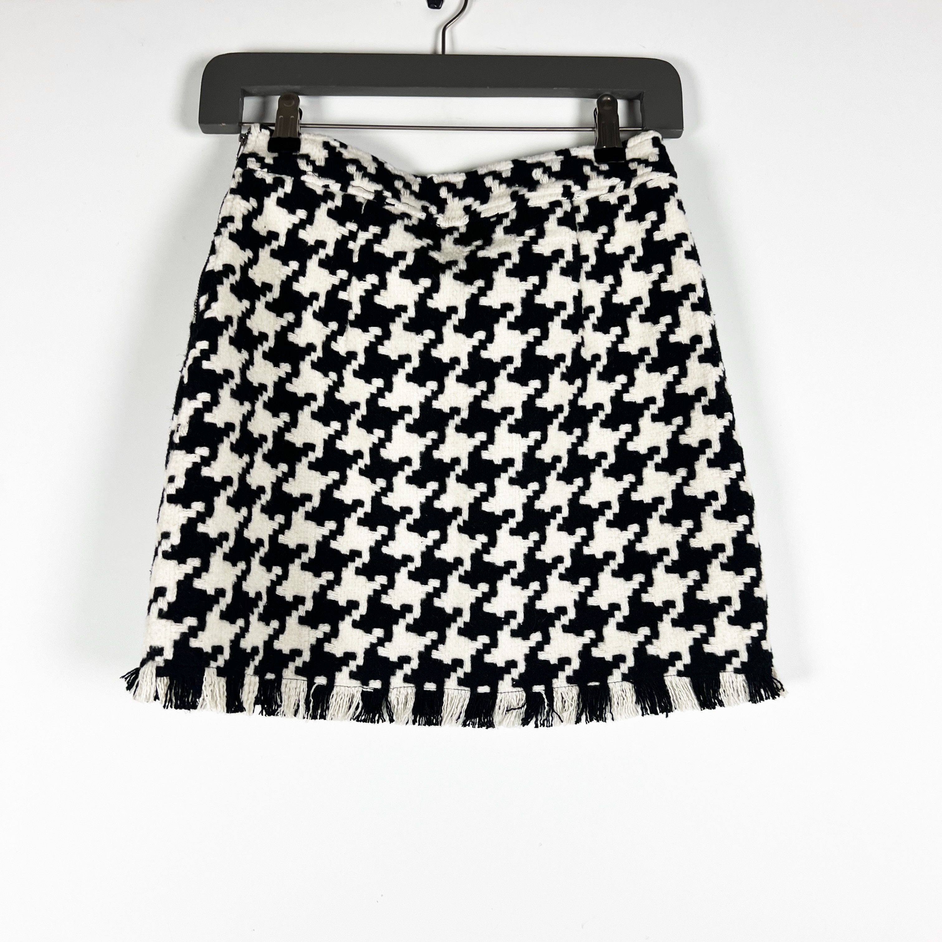 Other Grey Lab Black White Woven Knit Size 25" / US 0 / IT 36 - 4 Thumbnail
