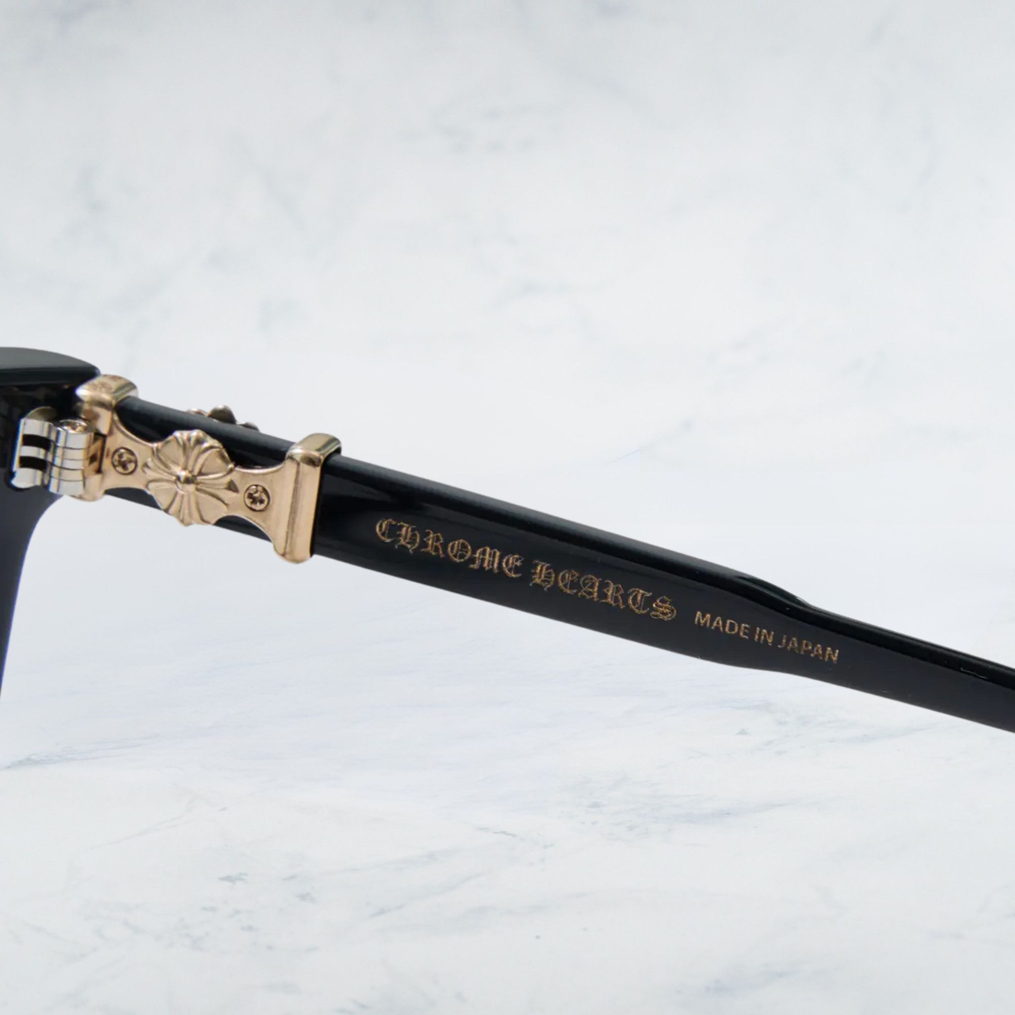 Chrome Hearts CHROME HEARTS COX UCKER BLACK / 18K GOLD PLATED Size ONE SIZE - 4 Thumbnail