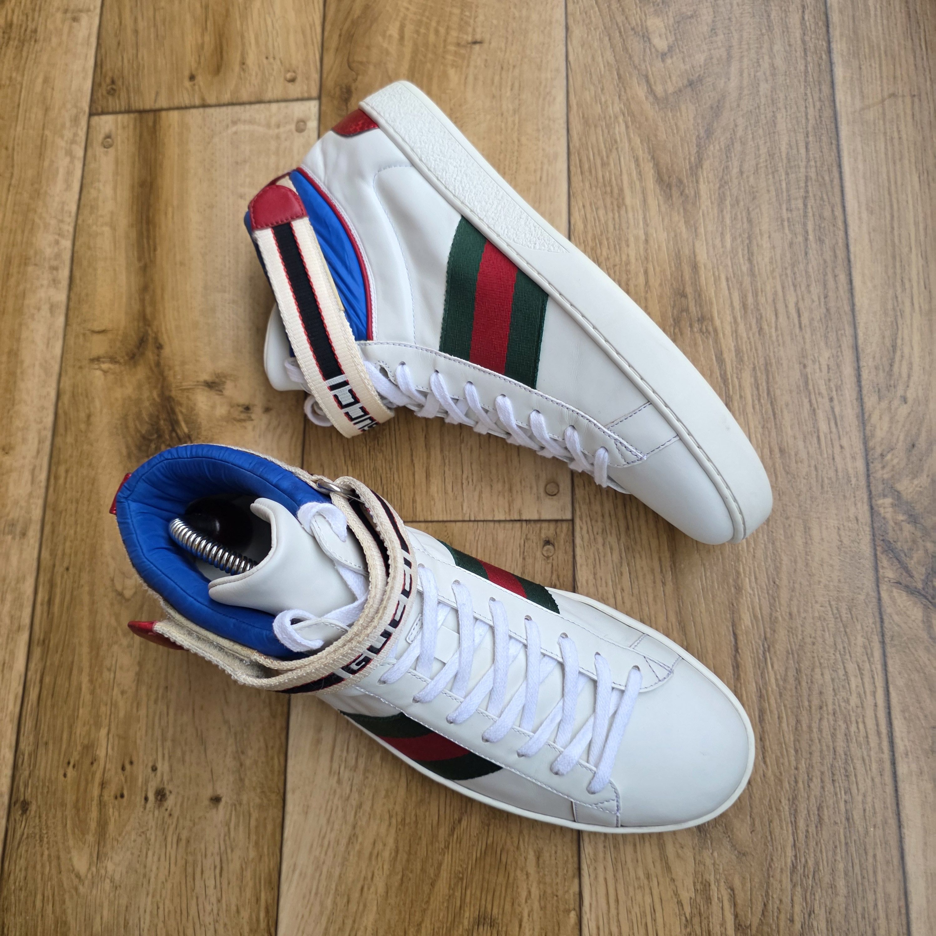 Gucci GUCCI ACE HIGH TOP TRAINERS Size US 9 / EU 42 - 10 Thumbnail