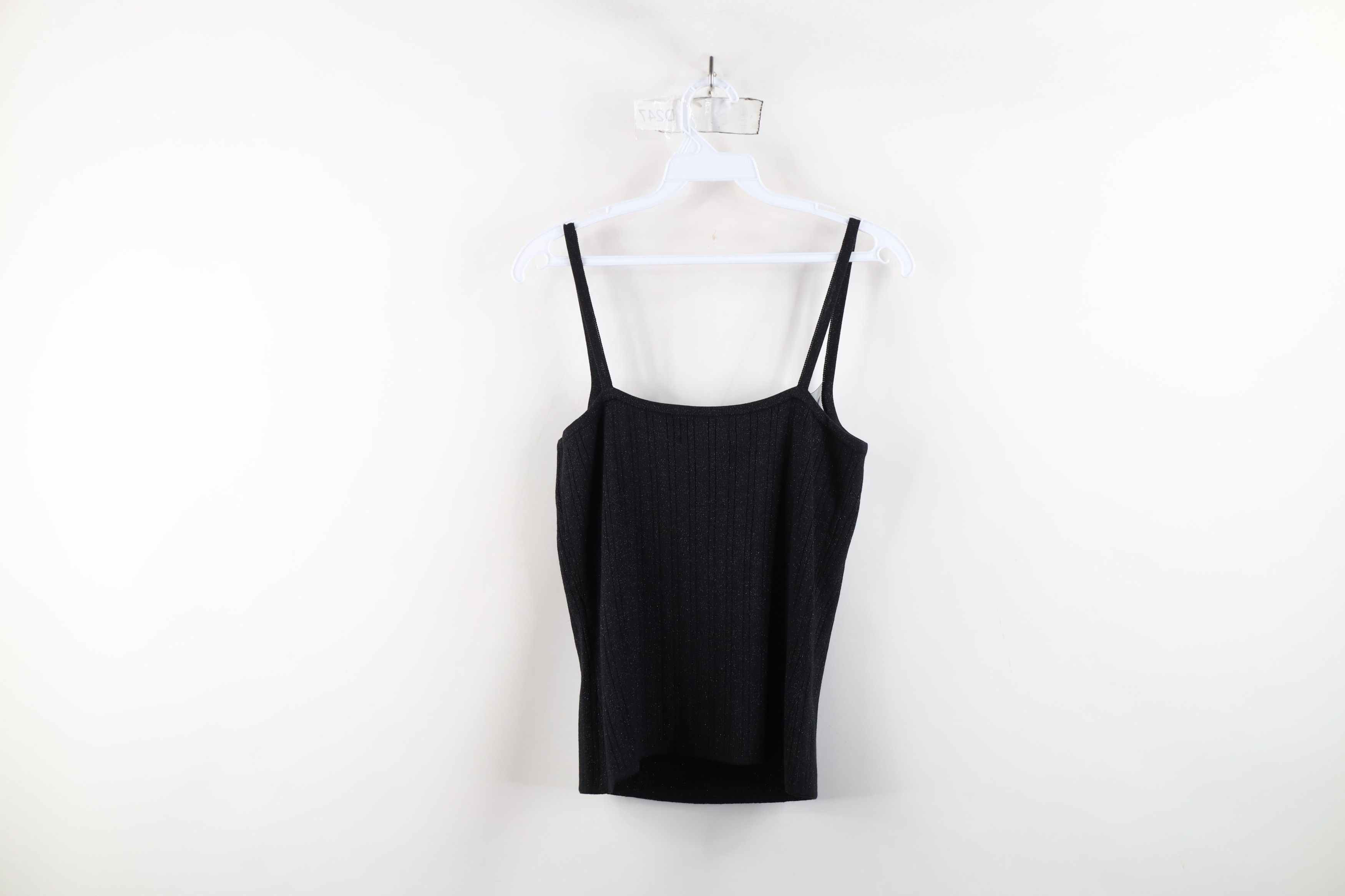 Vintage Vintage 90s Cache Flower Silk Blend Knit Tank Top T-Shirt Size M / US 6-8 / IT 42-44 - 7 Thumbnail