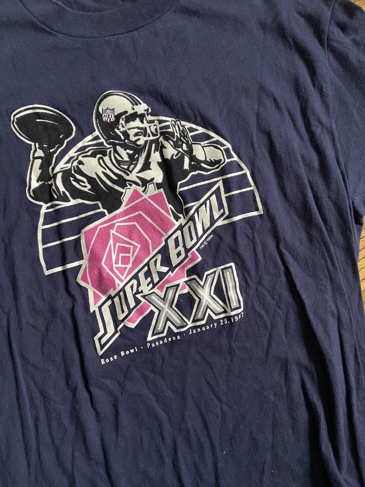 NFL × Vintage Vintage 1980s Super Bowl 21 shirt Size US XL / EU 56 / 4 - 3 Thumbnail