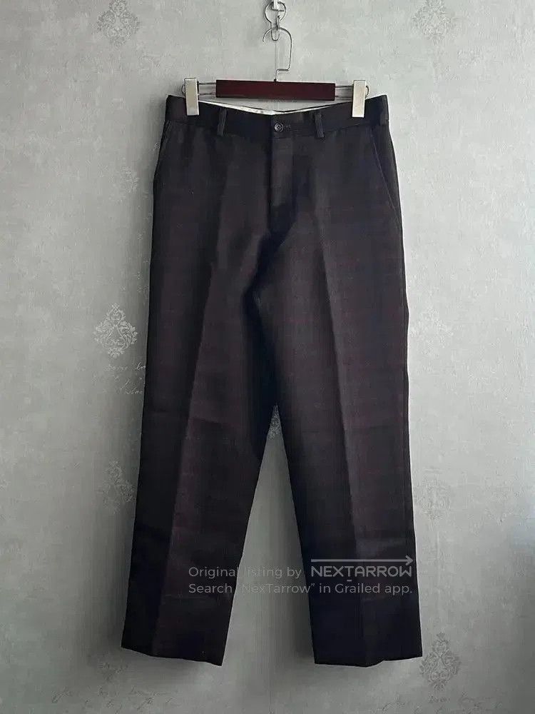 Comme des Garcons Homme Deux Sz S Comme Des Garcons Homme Deux Plaid Trousers. Size US 28 / EU 44 - 2 Thumbnail