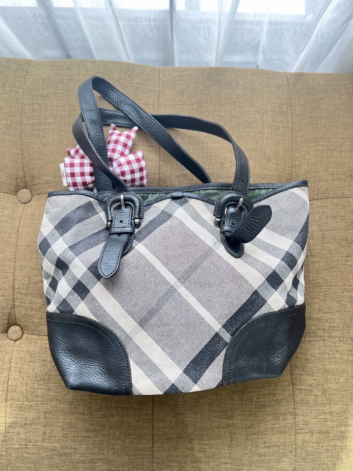 Burberry Tote Burberry Vintage Size ONE SIZE - 12 Thumbnail