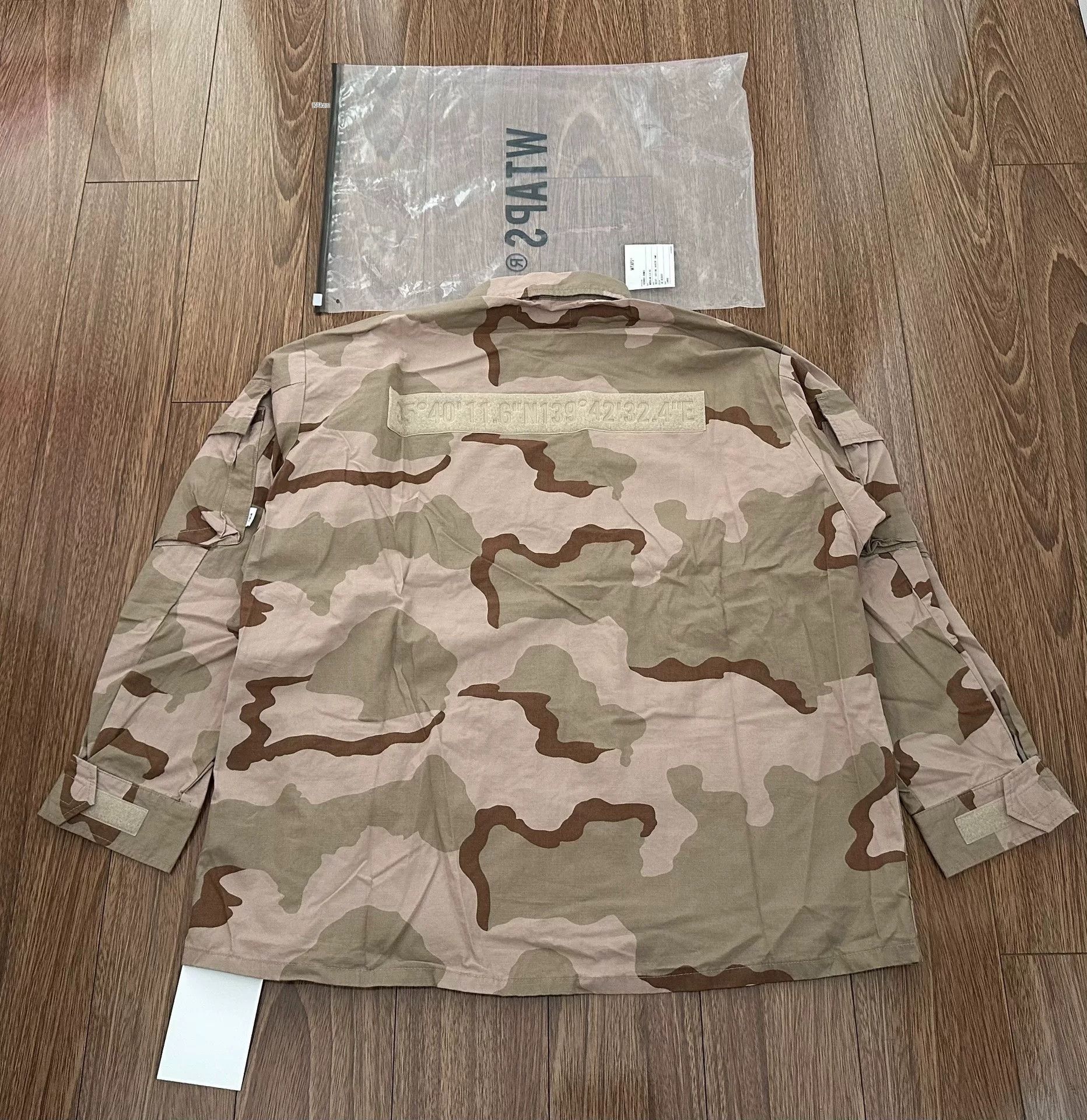 Wtaps WTAPS Modular LS 02 Camo Cotton Shirt Size US L / EU 52-54 / 3 - 2 Thumbnail