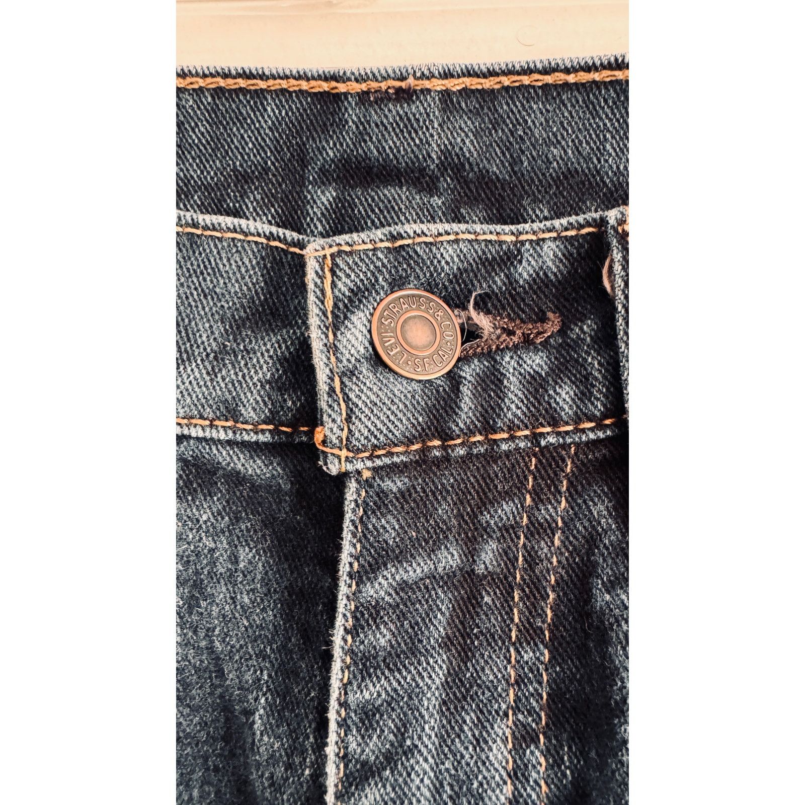 Levi's Mens Levis 505 W 32 L 34 Blue Jeans Excellent Condition Size US 32 / EU 48 - 4 Thumbnail