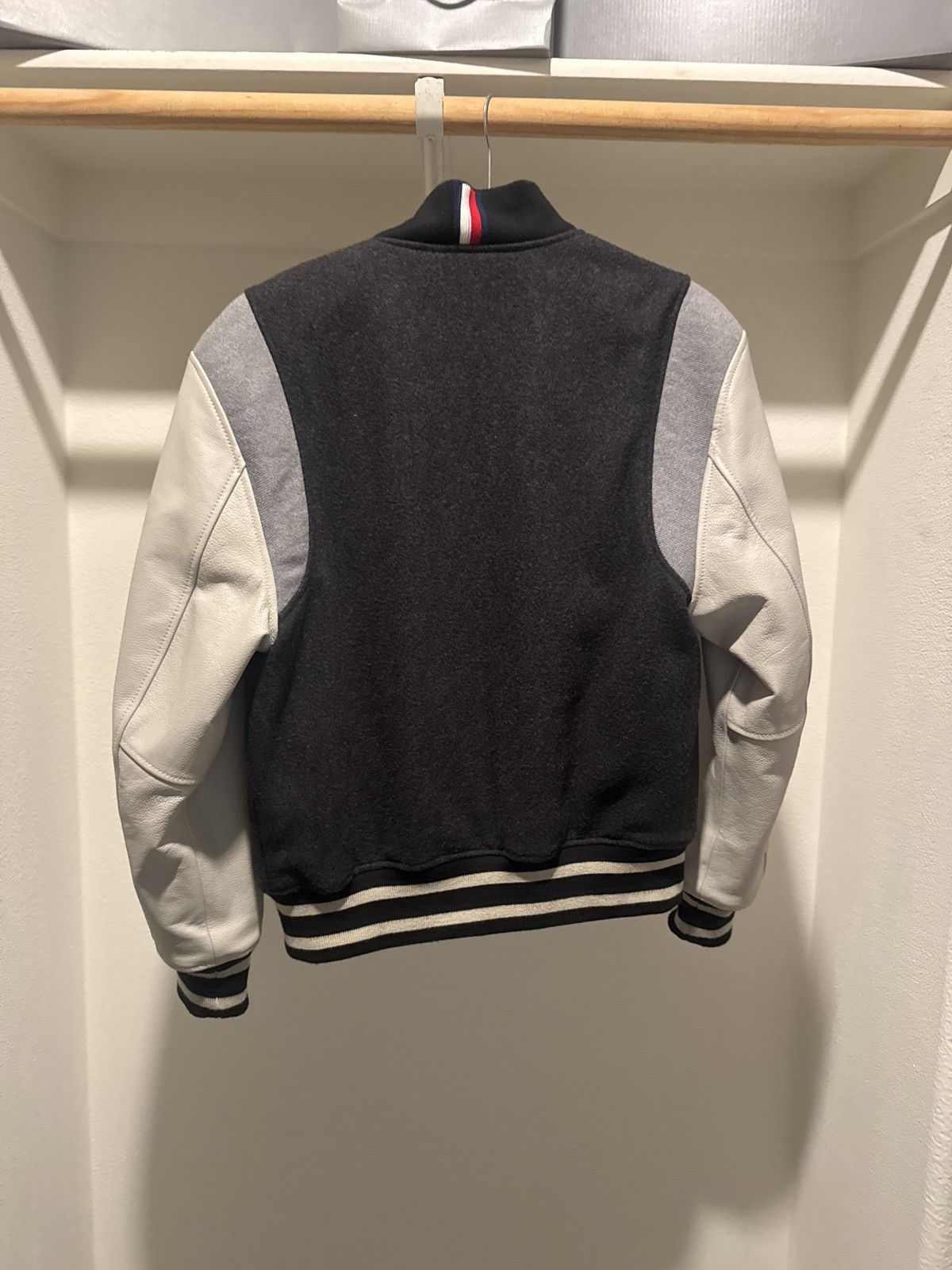 Tommy Hilfiger Tommy Hilfiger Wool Leather Varsity Jacket Letterman Bomber Size US M / EU 48-50 / 2 - 11 Thumbnail