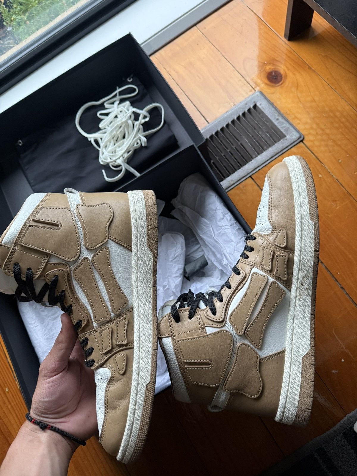 Amiri Amiri skeledunk hi tops Size US 10 / EU 43 - 4 Thumbnail
