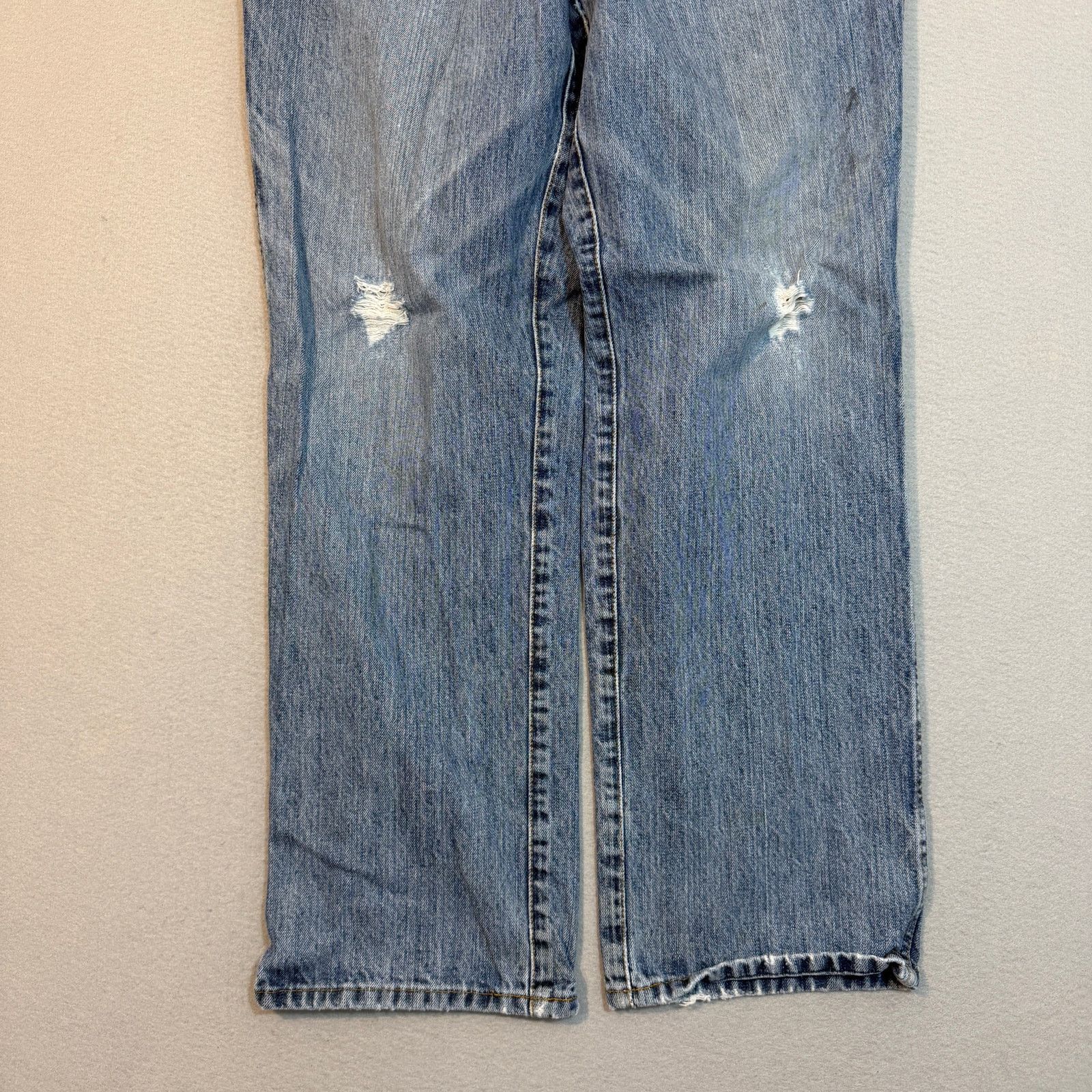 CINCH Cinch Bronze Label Jeans Men's 38x32 Blue Faded Denim Size US 38 / EU 54 - 2 Thumbnail