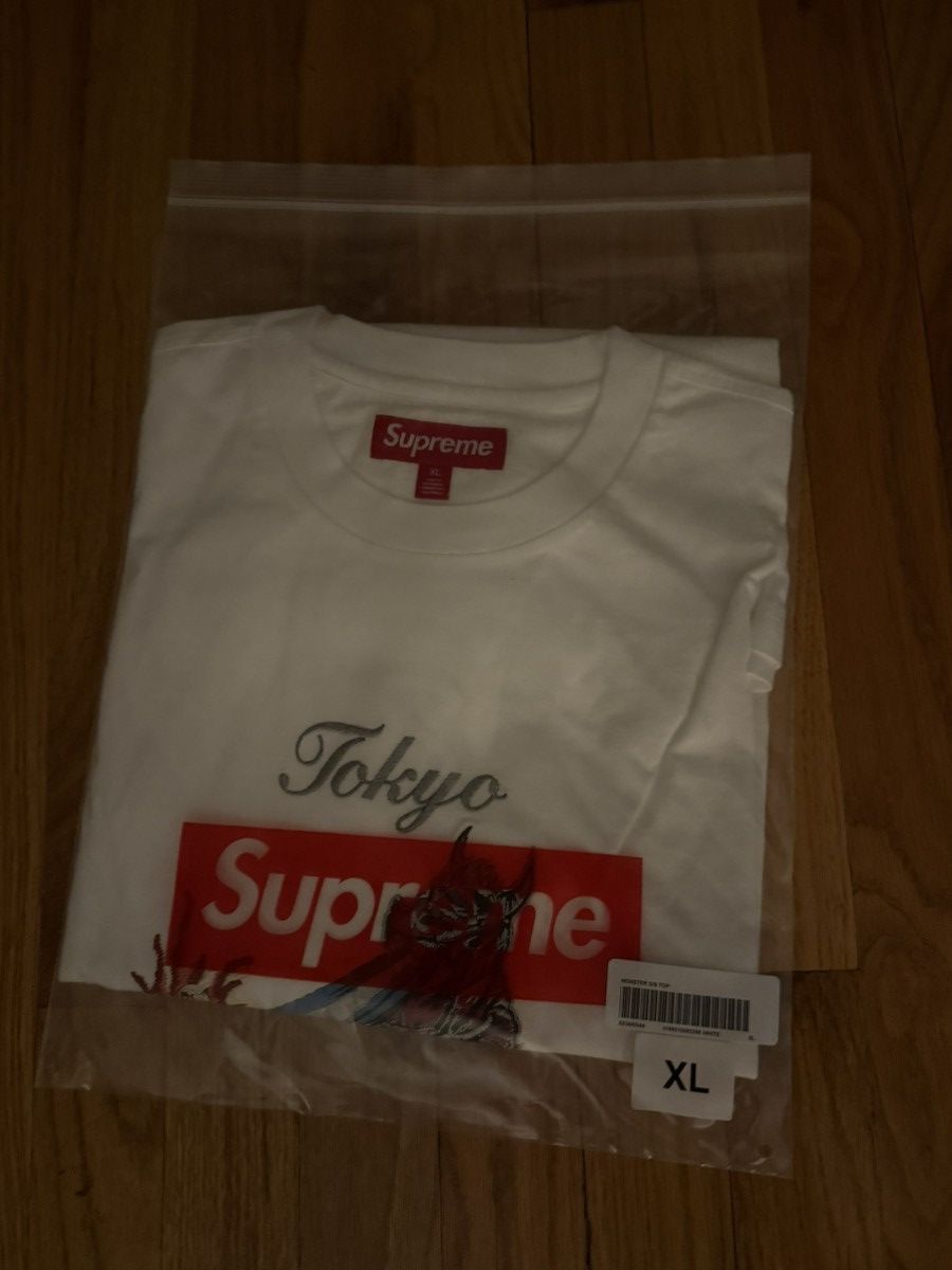 Supreme Supreme Monster S/S top size XLarge White IN HAND‼️ Size US XL / EU 56 / 4 - 1 Preview